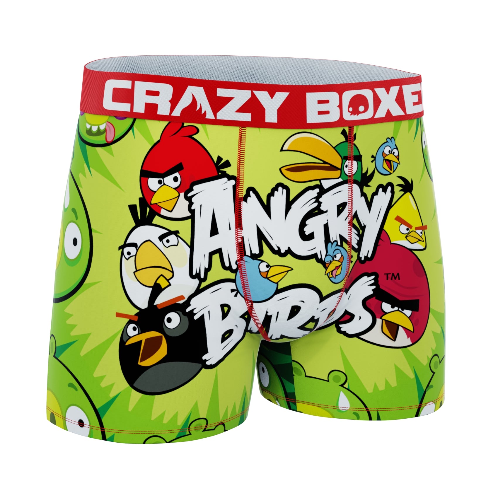 CRAZYBOXER Angry Bird Attack Kid's Boxer Briefs