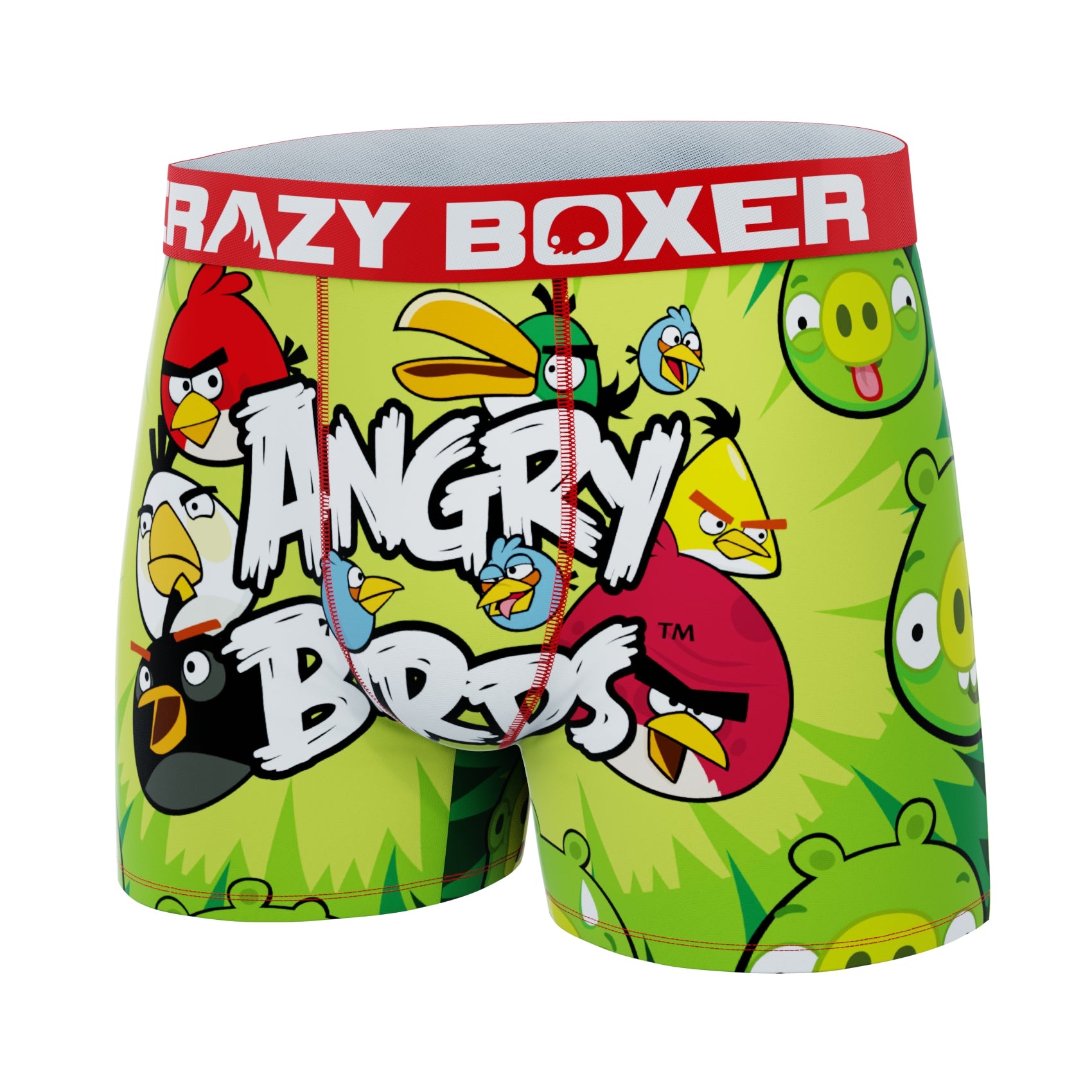 CRAZYBOXER Angry Bird Attack Kid's Boxer Briefs