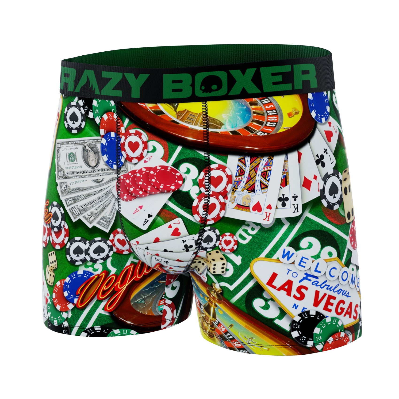 CRAZYBOXER Casino in Vegas Men's Boxer Briefs