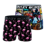 CRAZYBOXER Theft Auto Men's Boxer Briefs (2 Pack)