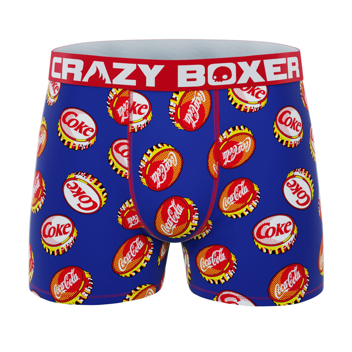 CRAZYBOXER Coca Cola Caps Men's Boxer Briefs