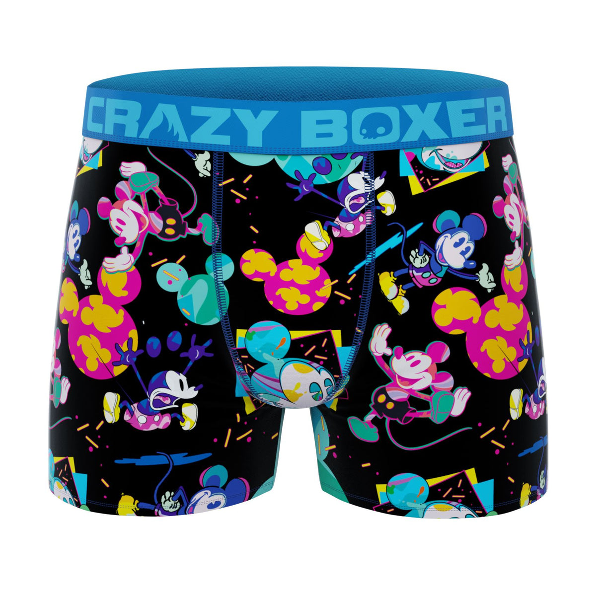 CRAZYBOXER Disney Mickey Classic Men's Boxer Briefs (2 pack