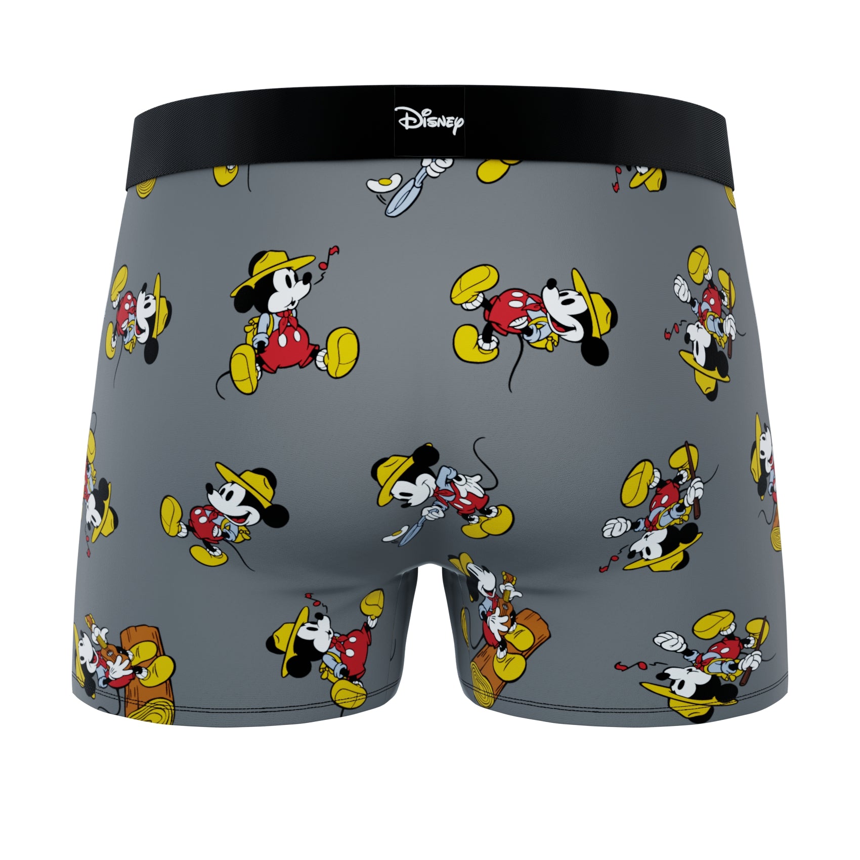 CRAZYBOXER Disney Mickey Mouse Men's Boxer Briefs (3 Pack)