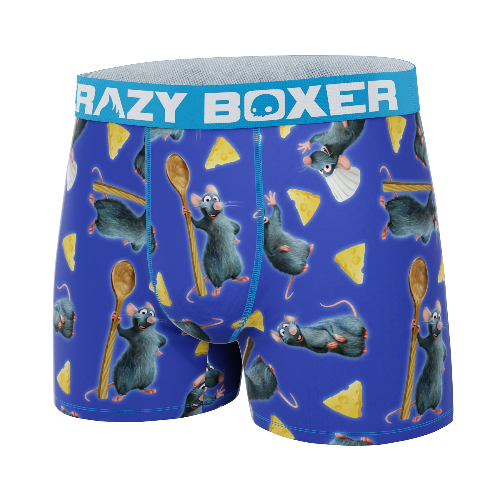CRAZYBOXER Pixar Ratatouille All Over Men's Boxer Briefs