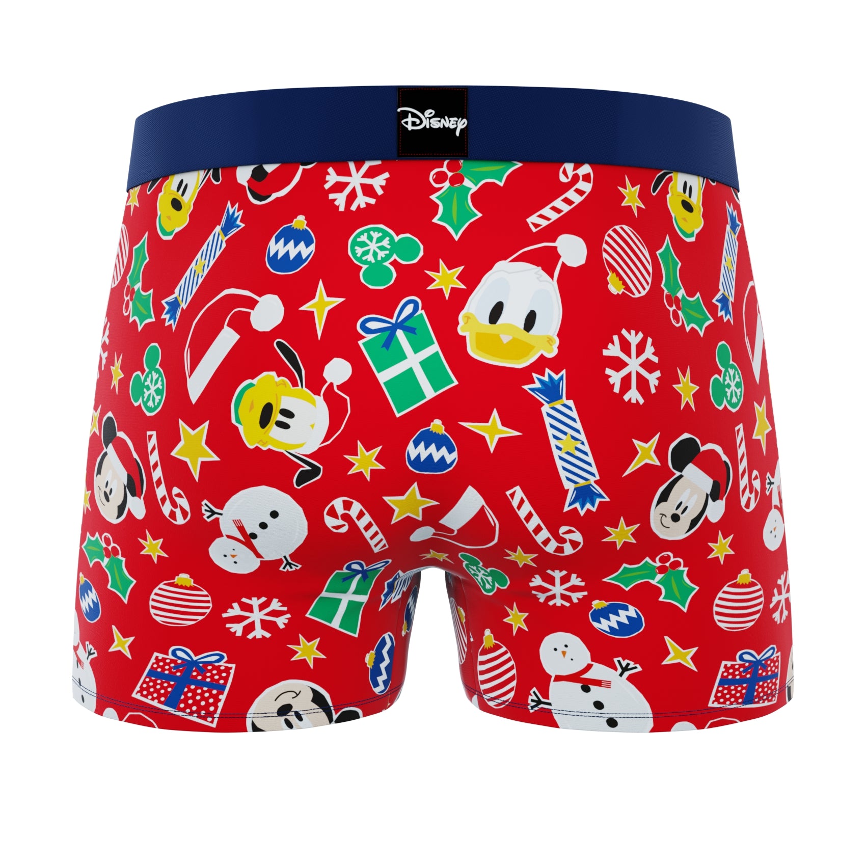 CRAZYBOXER Disney Mickey Xmas Spirit Men's Boxer Briefs