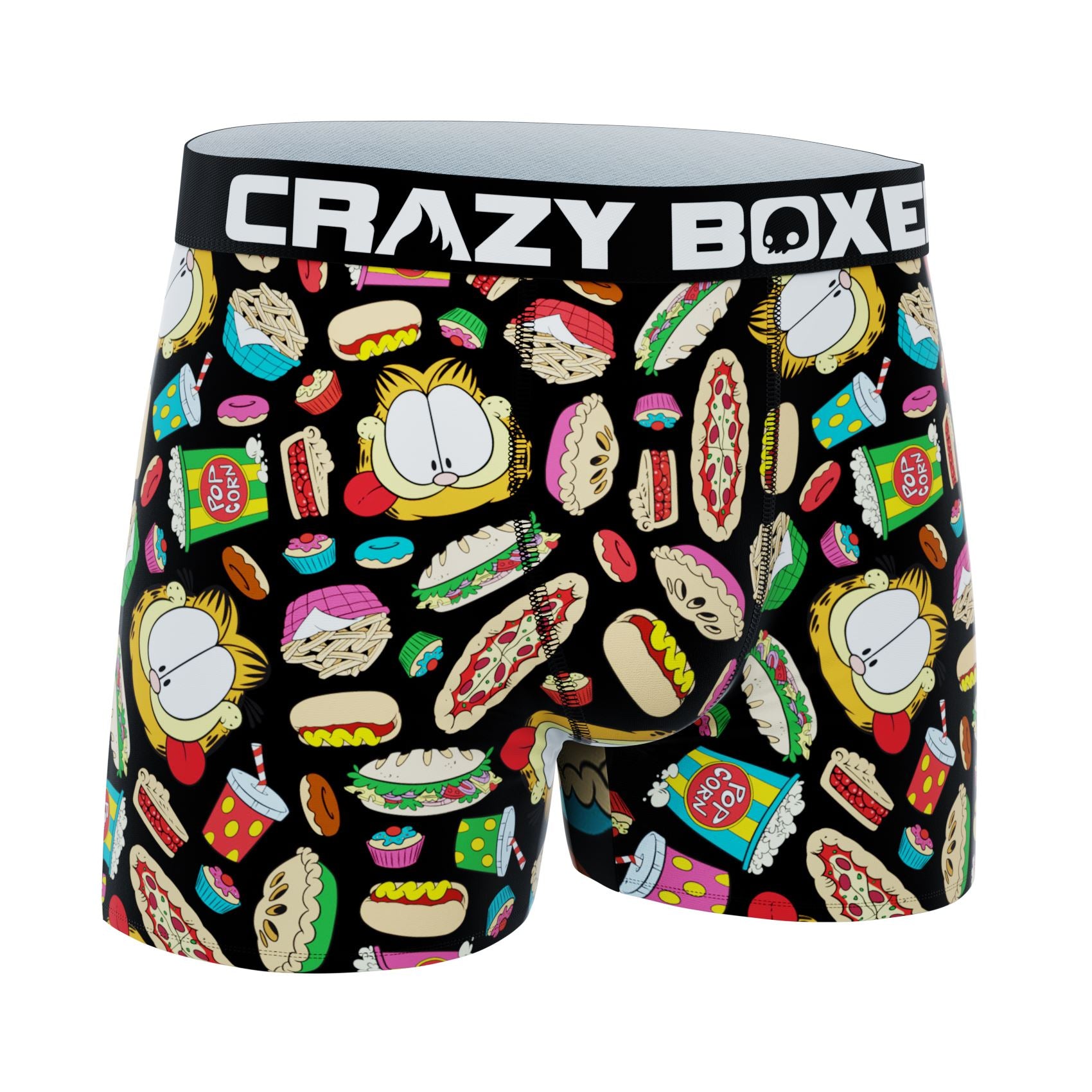 CRAZYBOXER Garfield Food Men's Boxer Briefs