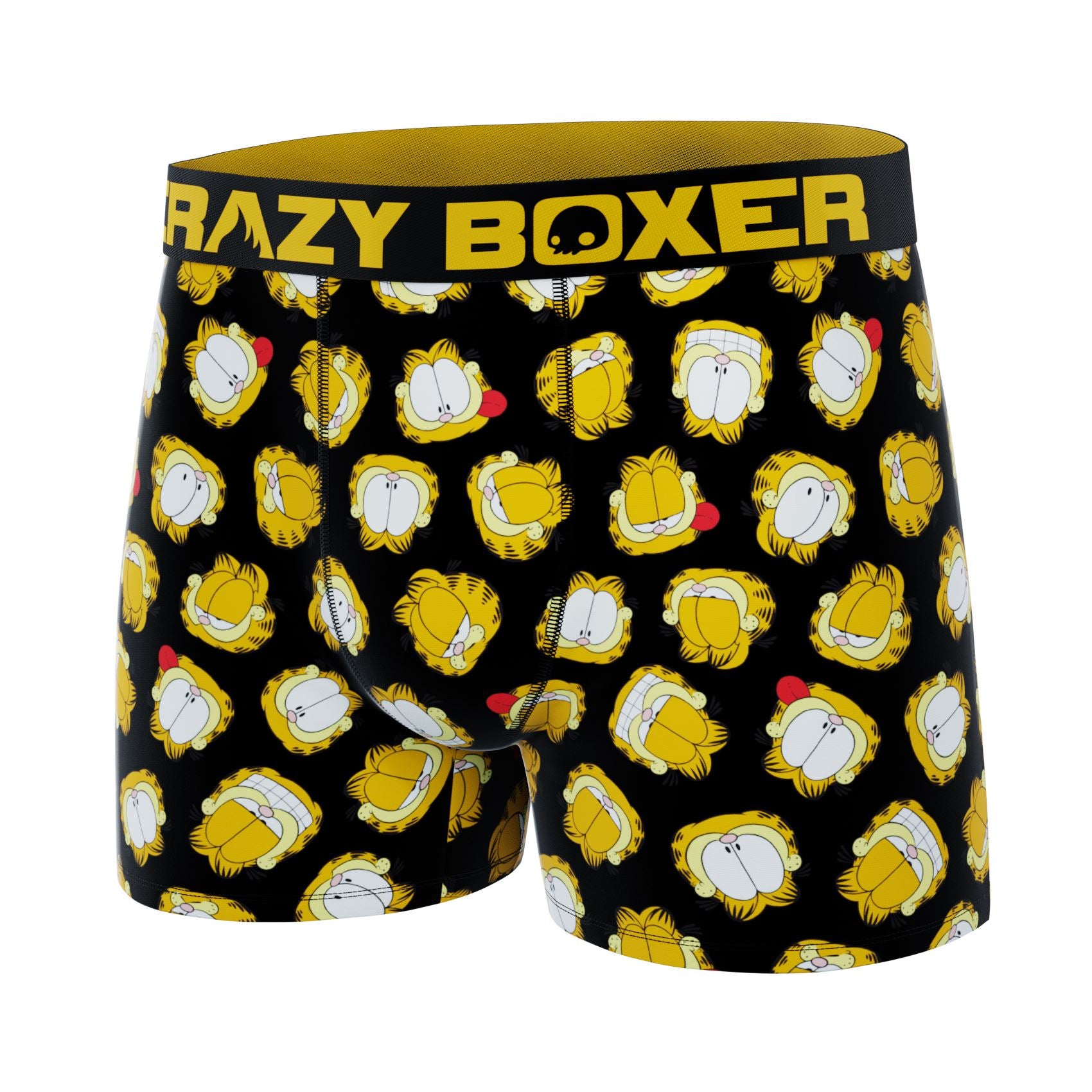 CRAZYBOXER Garfield Faces Men's Boxer Briefs