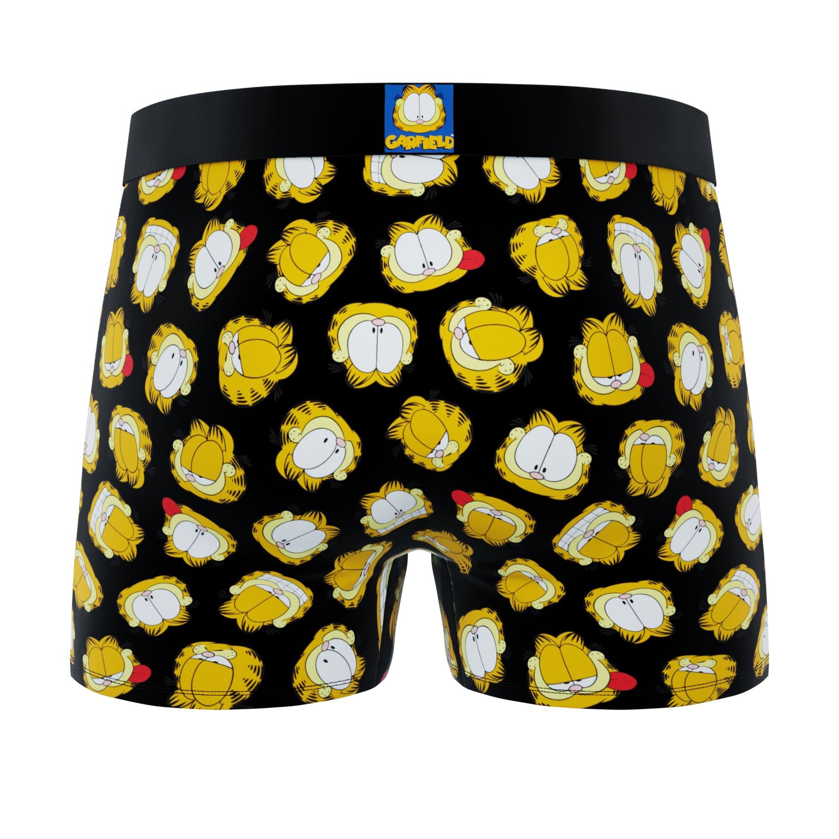 CRAZYBOXER Garfield Basketball Cat Men's Boxer Briefs (2 pack)