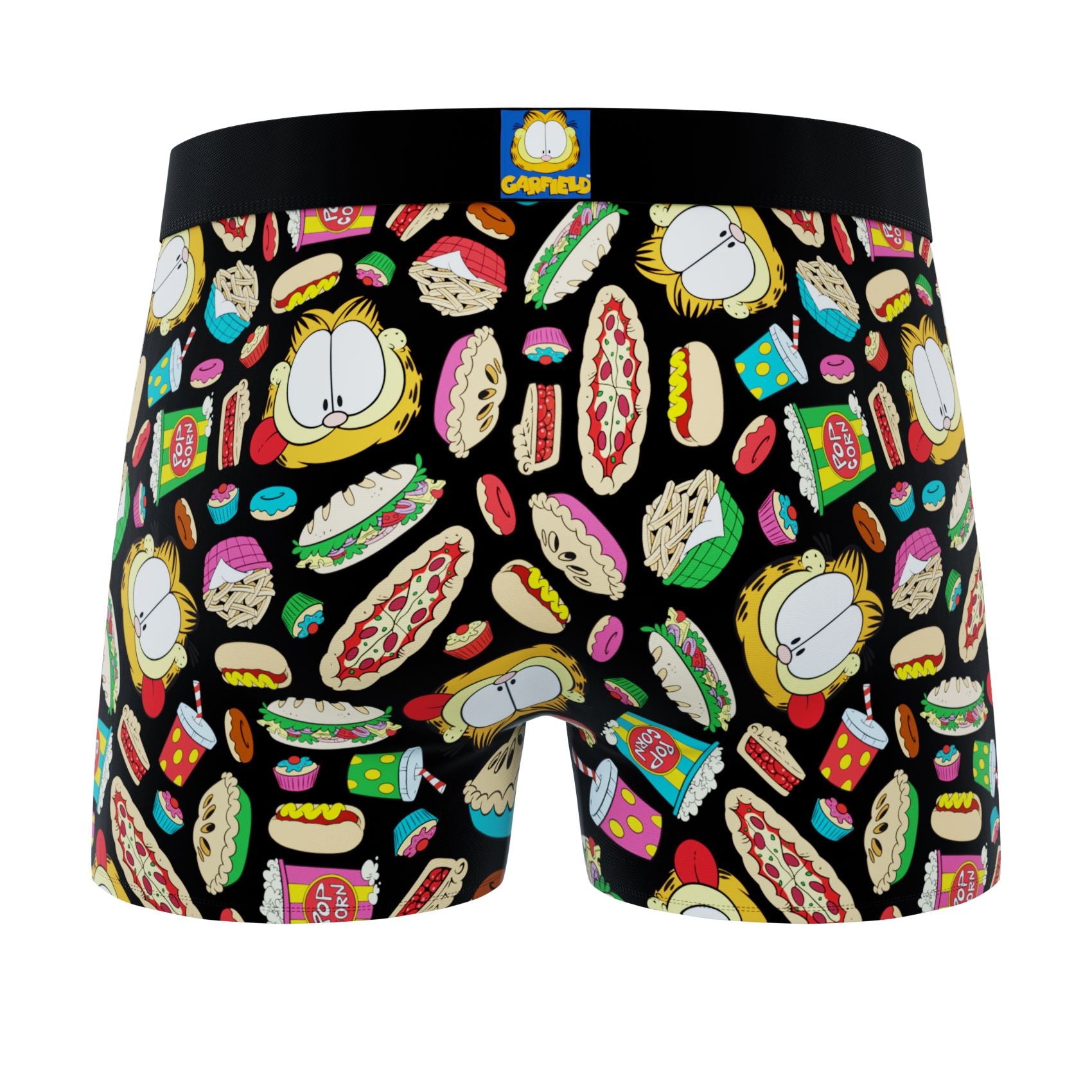 CRAZYBOXER Garfield King Men's Boxer Briefs (3 Pack)