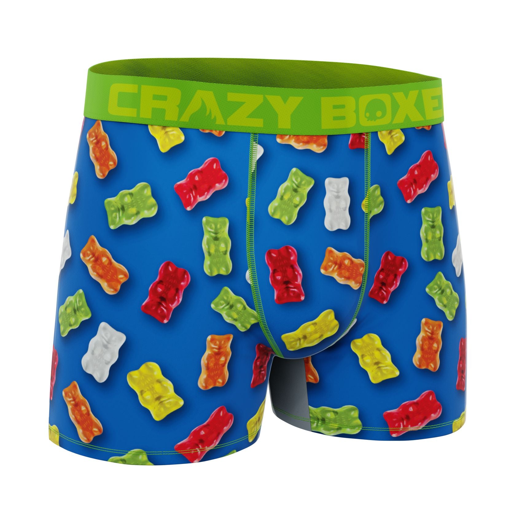 CRAZYBOXER Haribo Gummy Bears Boys' Boxer Briefs (Candy Box)