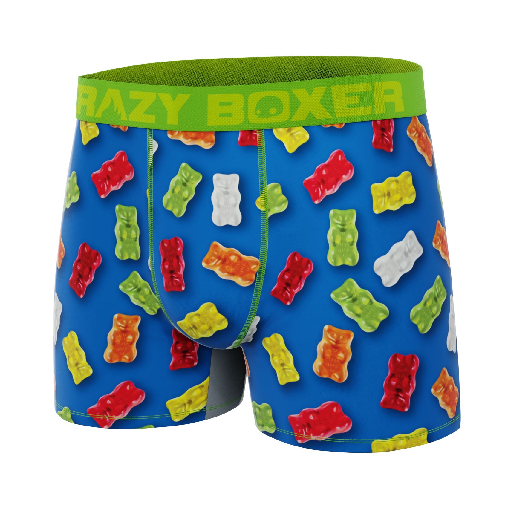 CRAZYBOXER Haribo Gummy Bears Boys' Boxer Briefs (Candy Box)