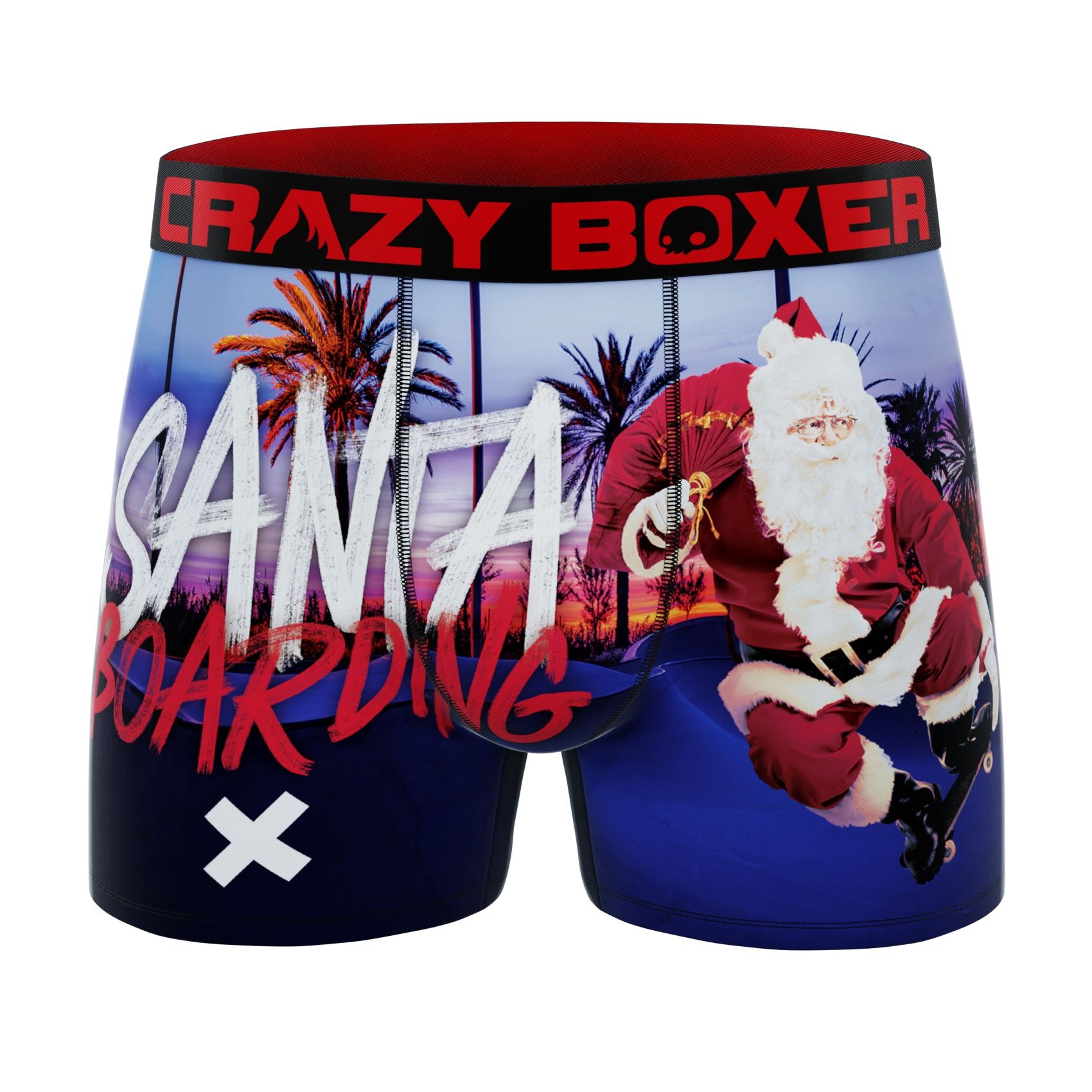 SANTA BOARDING - Blue