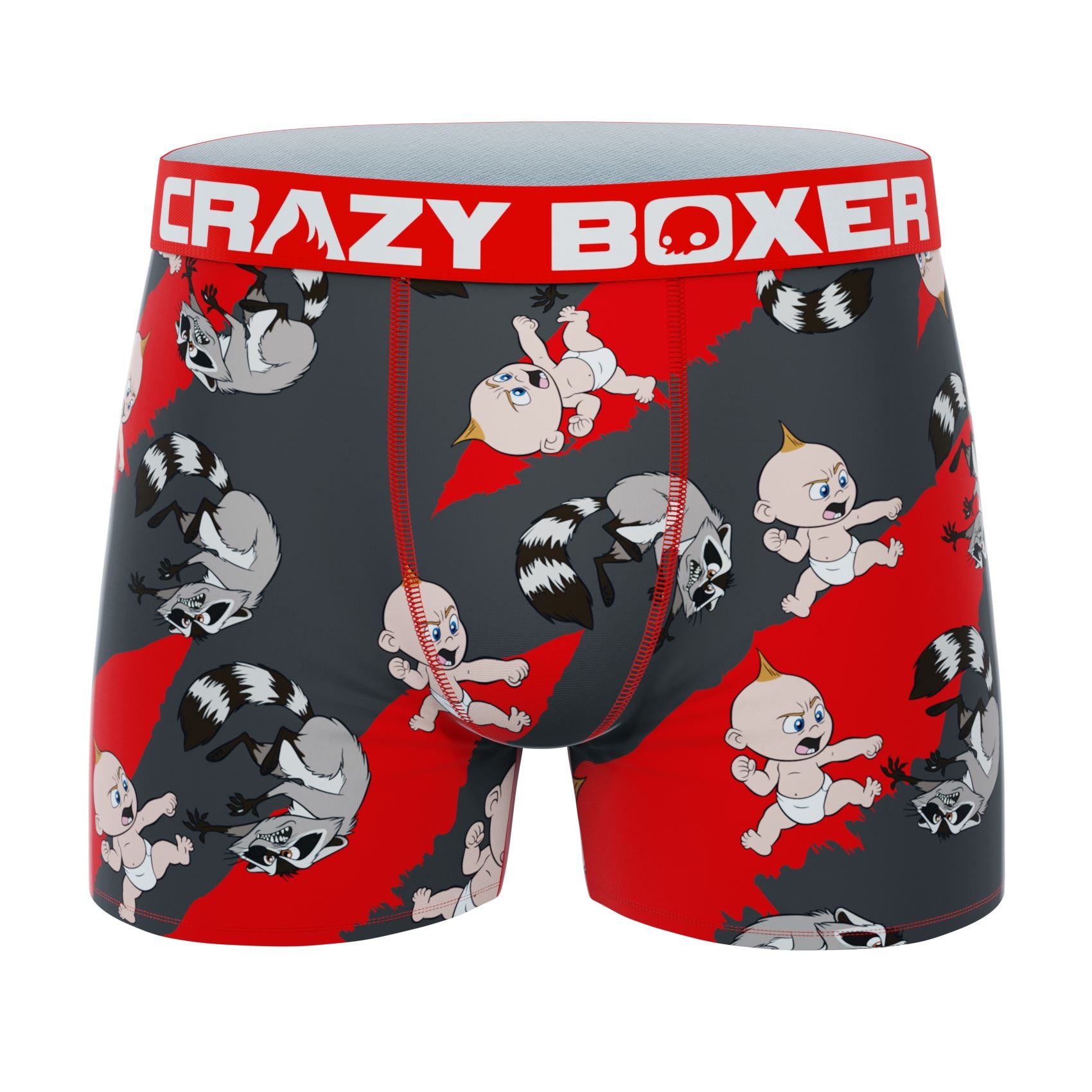 CRAZYBOXER The Incredibles Men's Boxer Briefs (Pack 2)