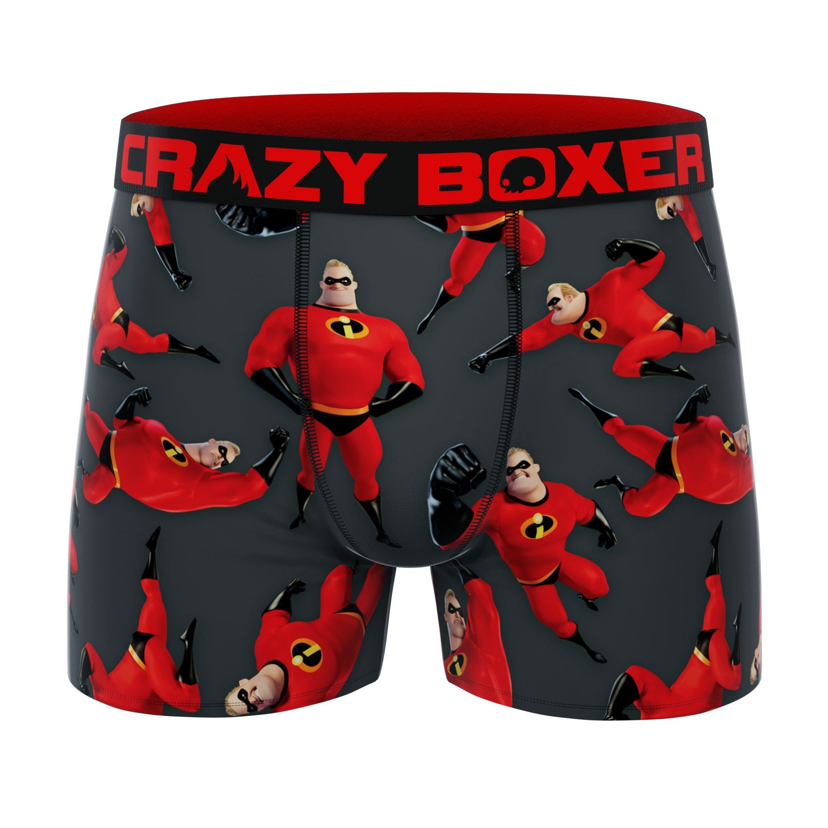 CRAZYBOXER The Incredibles Men's Boxer Briefs (Pack 3)