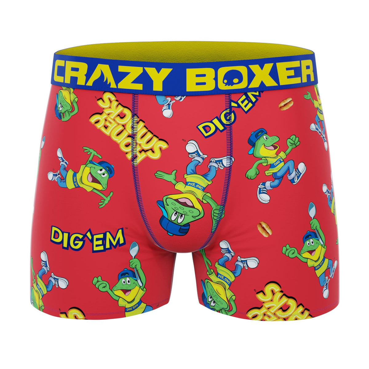 CRAZYBOXER Fruit Ninja All Over Men's Boxer Briefs (3 pack)