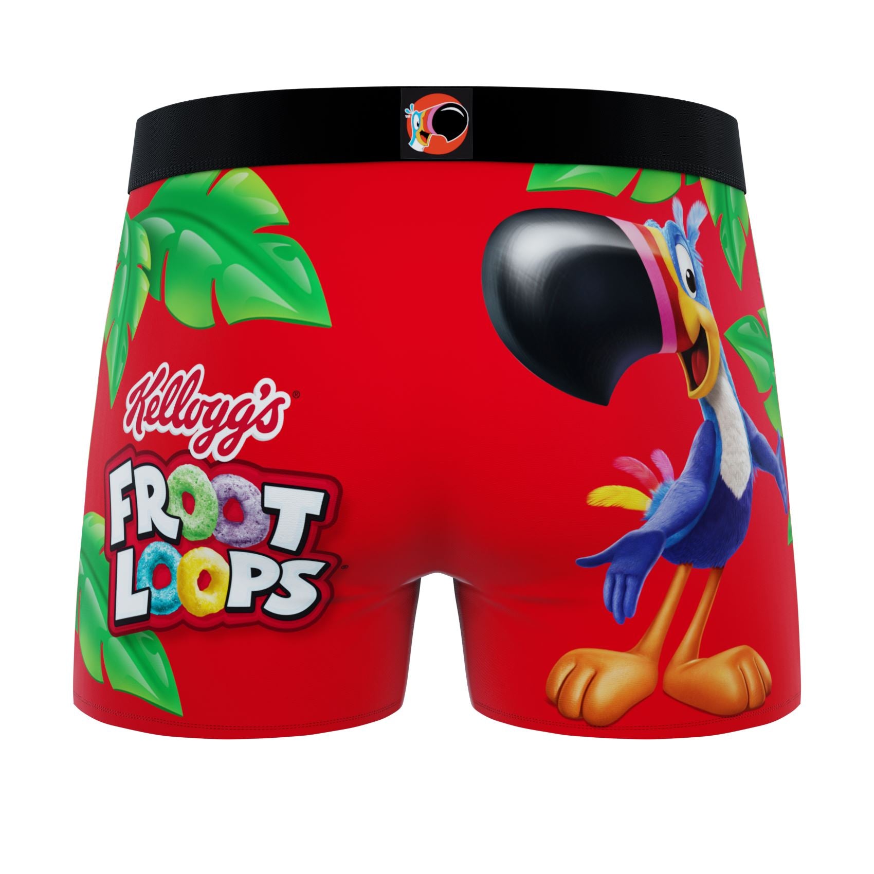 CRAZYBOXER Kellogg's Tony the Tiger & Toucan Men's Boxer Briefs (3 pack)