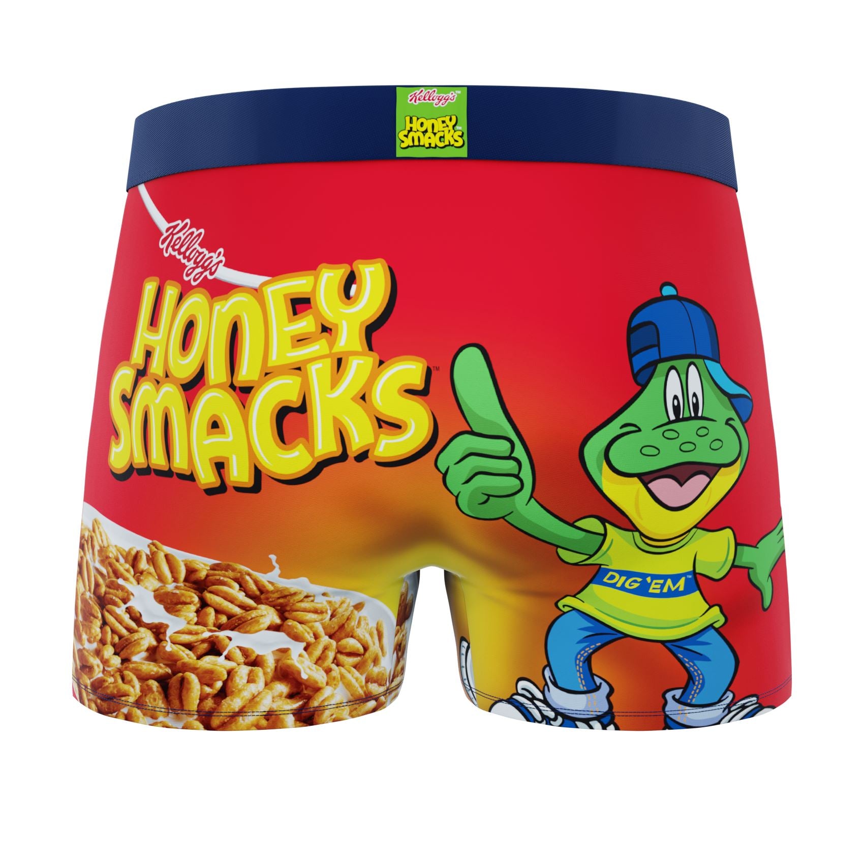 CRAZYBOXER Men's Kellogg's Honey Smacks Boxer Briefs