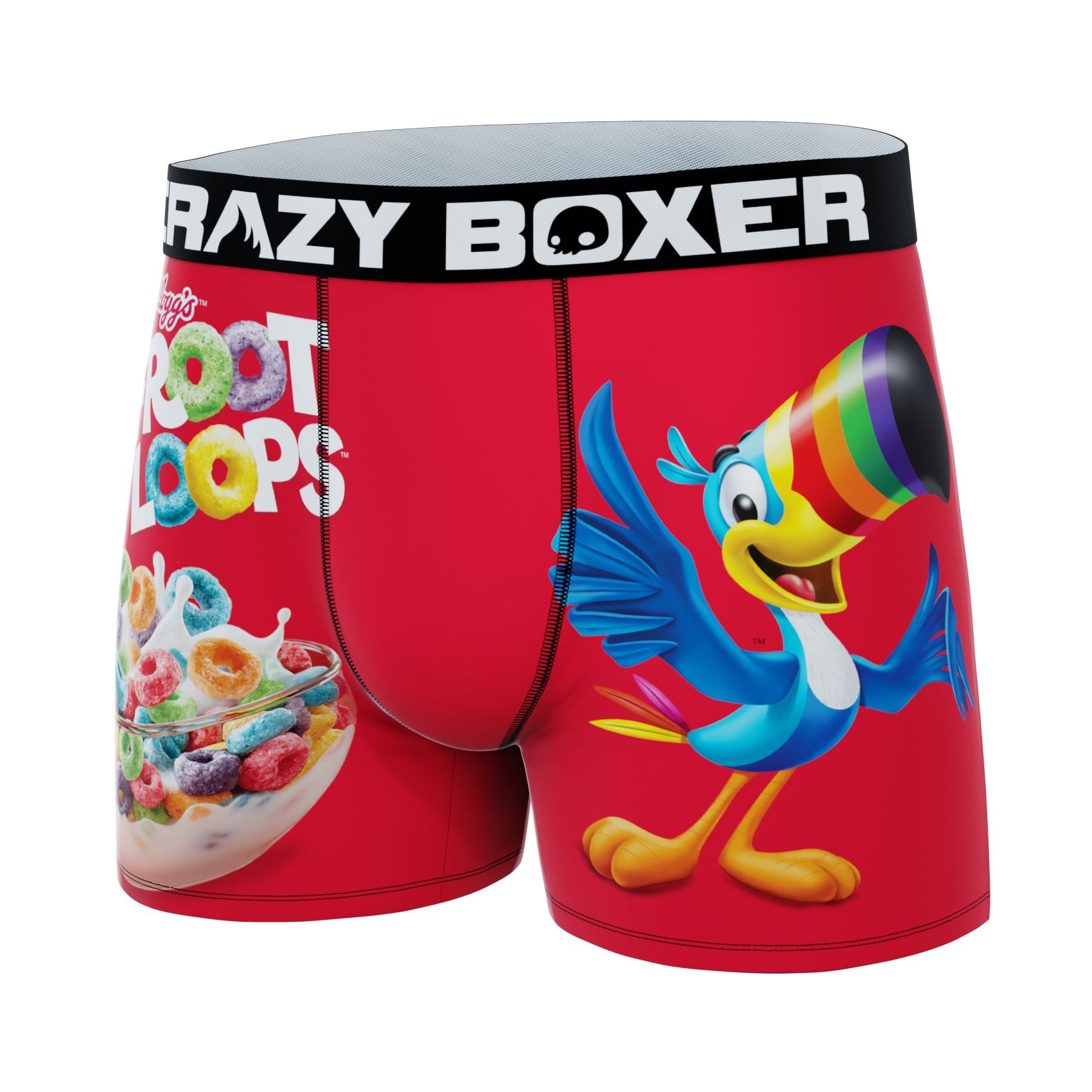 CRAZYBOXER Kellogg's Toucan Sam Boy's Boxer Briefs (Creative Packaging)