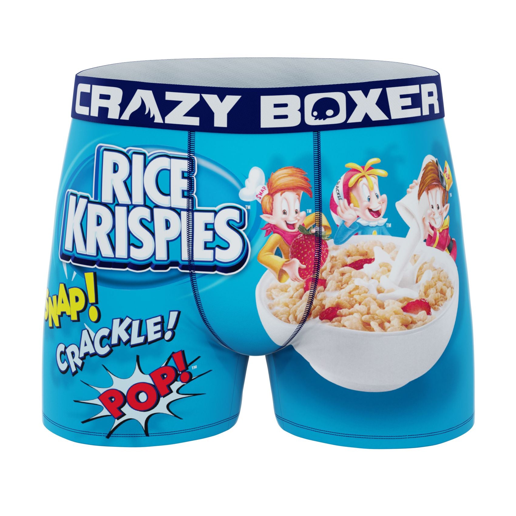 CRAZYBOXER Kellogg's Cereals Boy's Boxer Briefs 3 Pack (Creative Packaging)