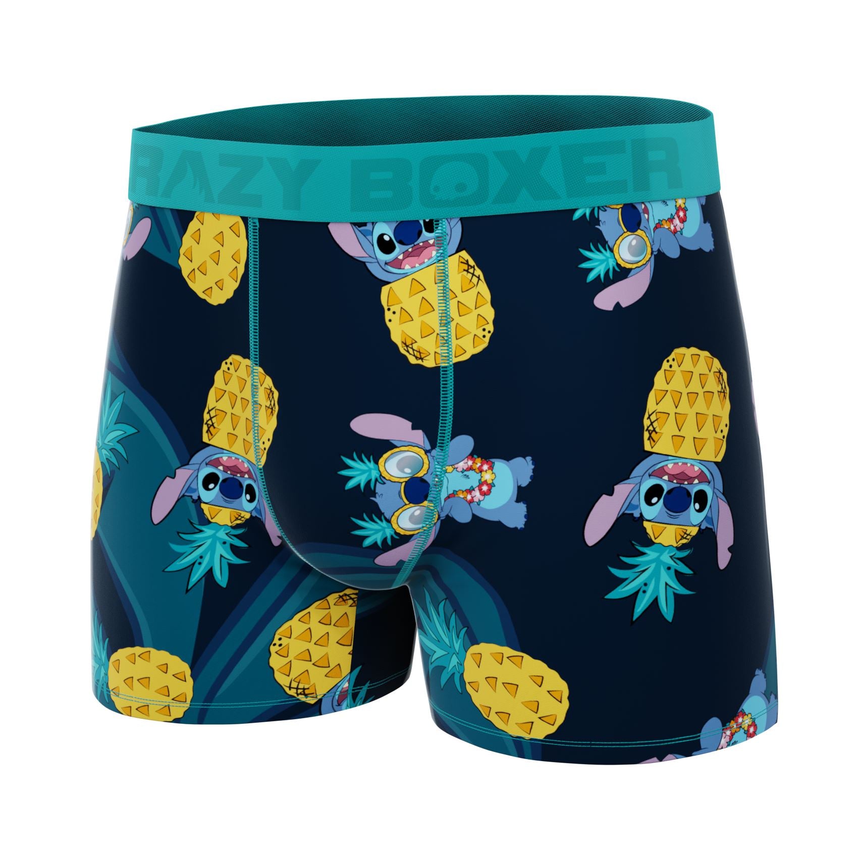 CRAZYBOXER Disney Pineapple Stitch Men's Boxer Briefs