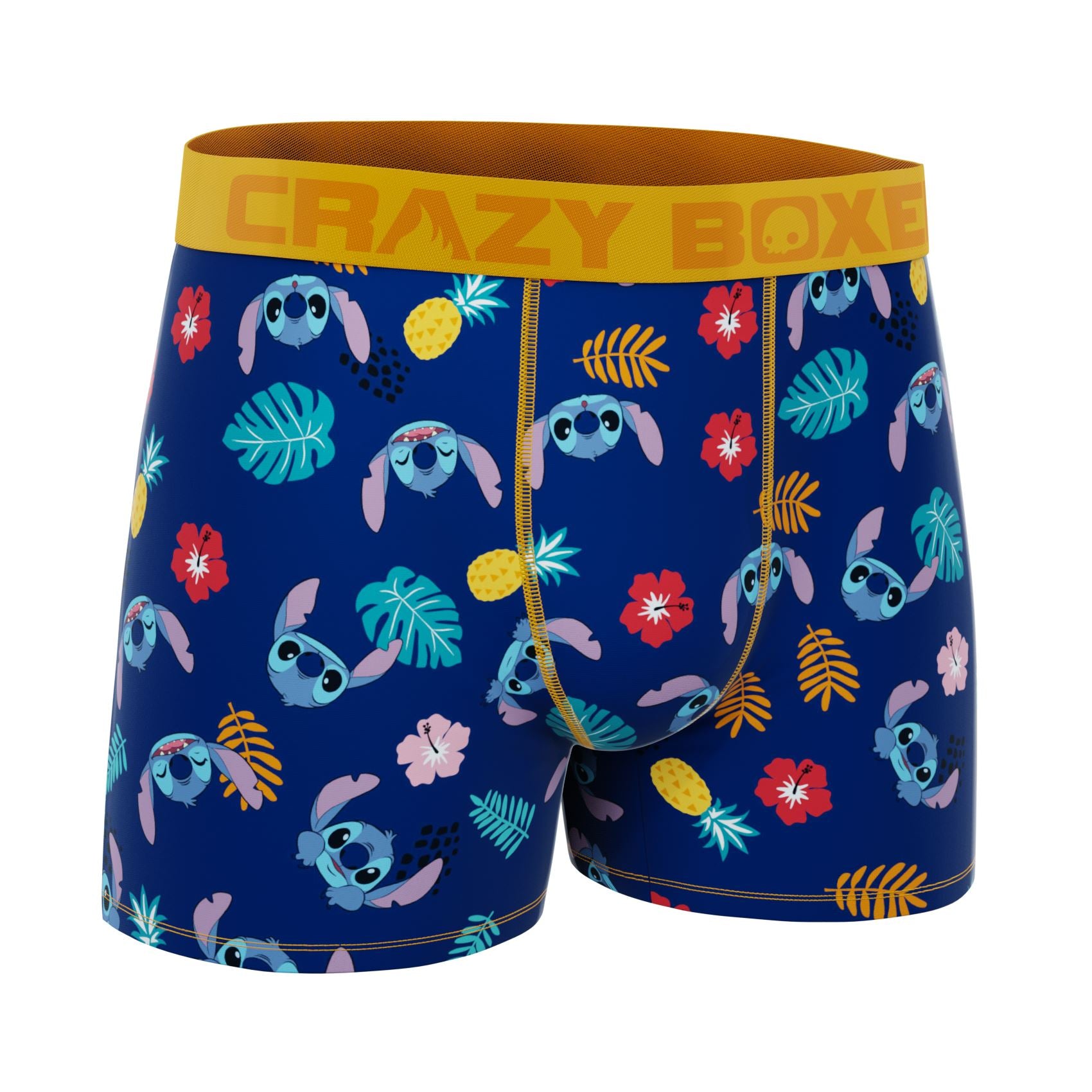 Men's Boxer Briefs  Disney Lilo & Stitch Tropical Stitch (Creative Packaging)