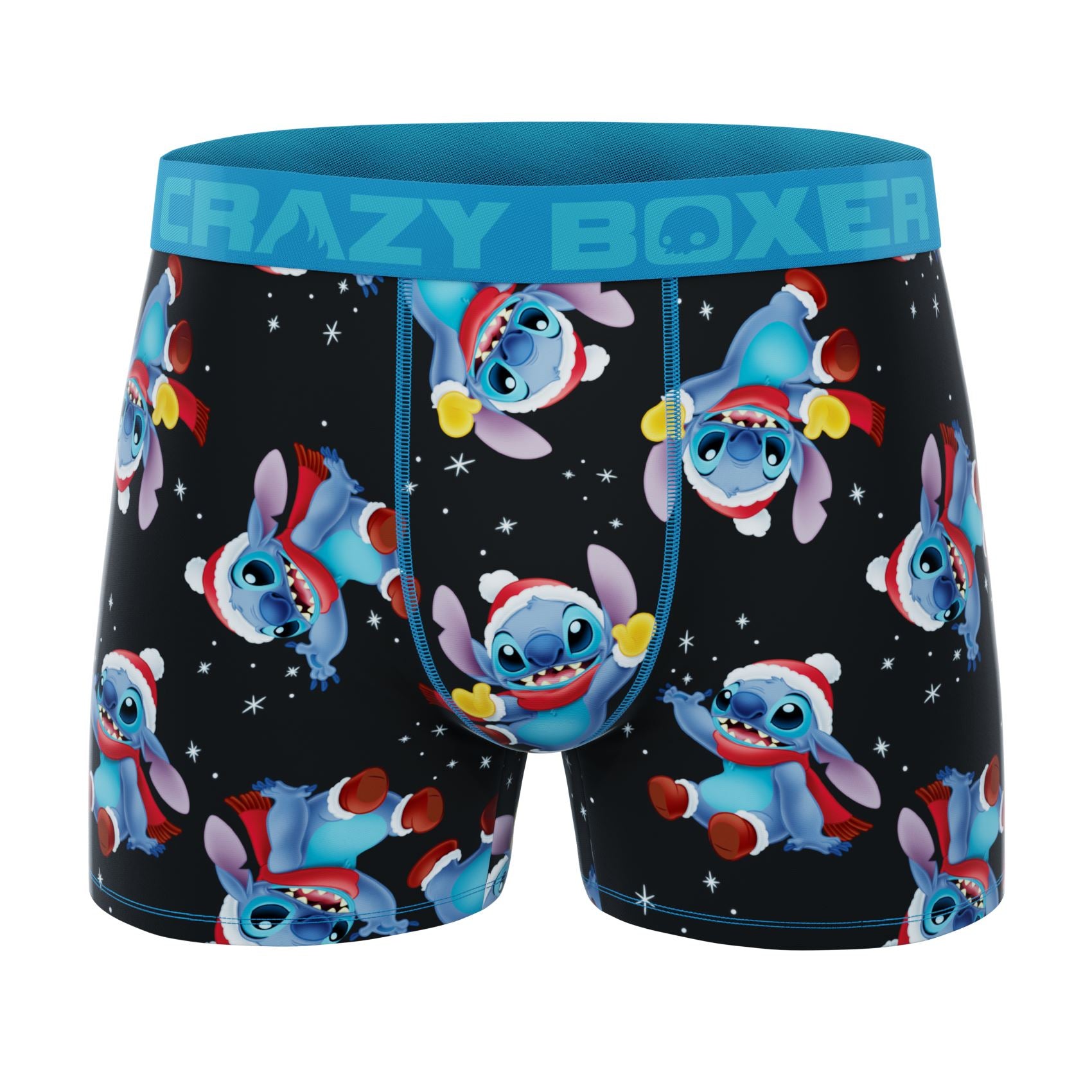 CRAZYBOXER Disney Lilo & Stitch Holidays Men's Boxer Briefs (2 pack)