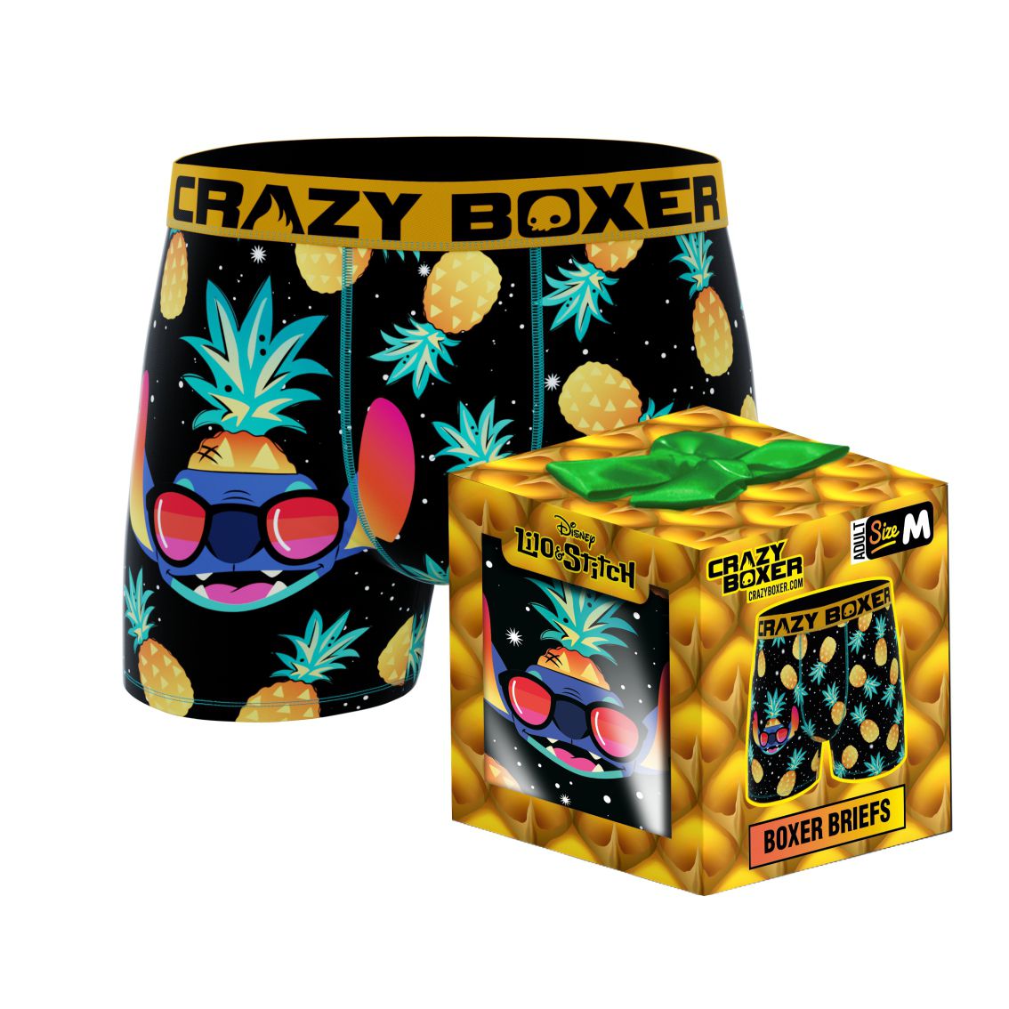 Stitch pineapple head - Noir