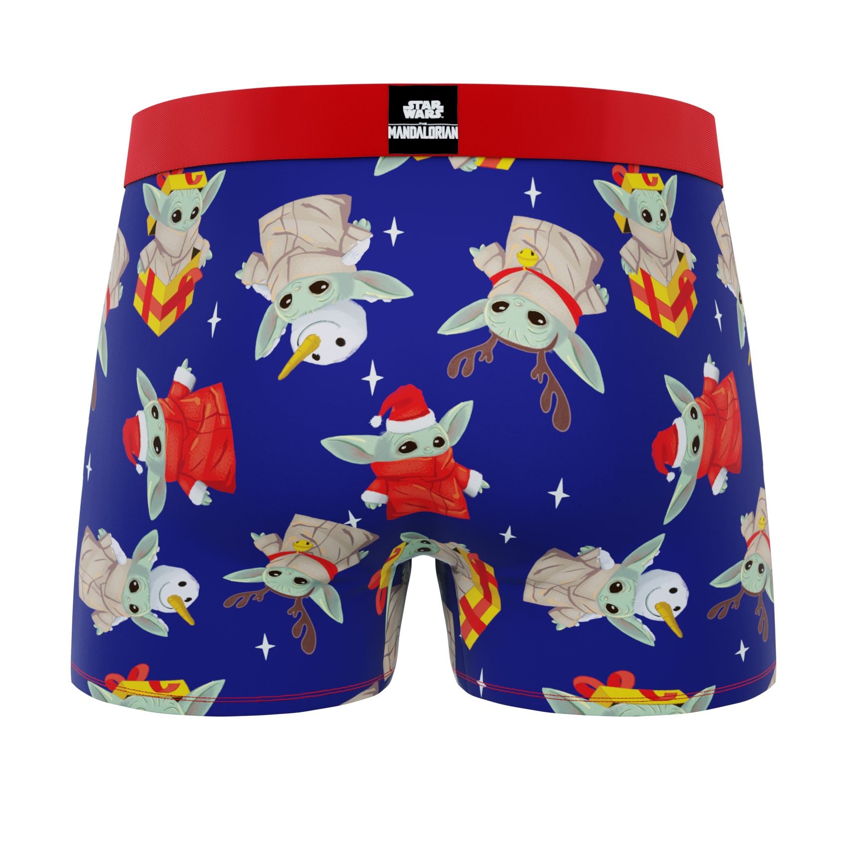 CRAZYBOXER The Mandalorian Space gift &lights Men's Boxer Briefs (3 pack)