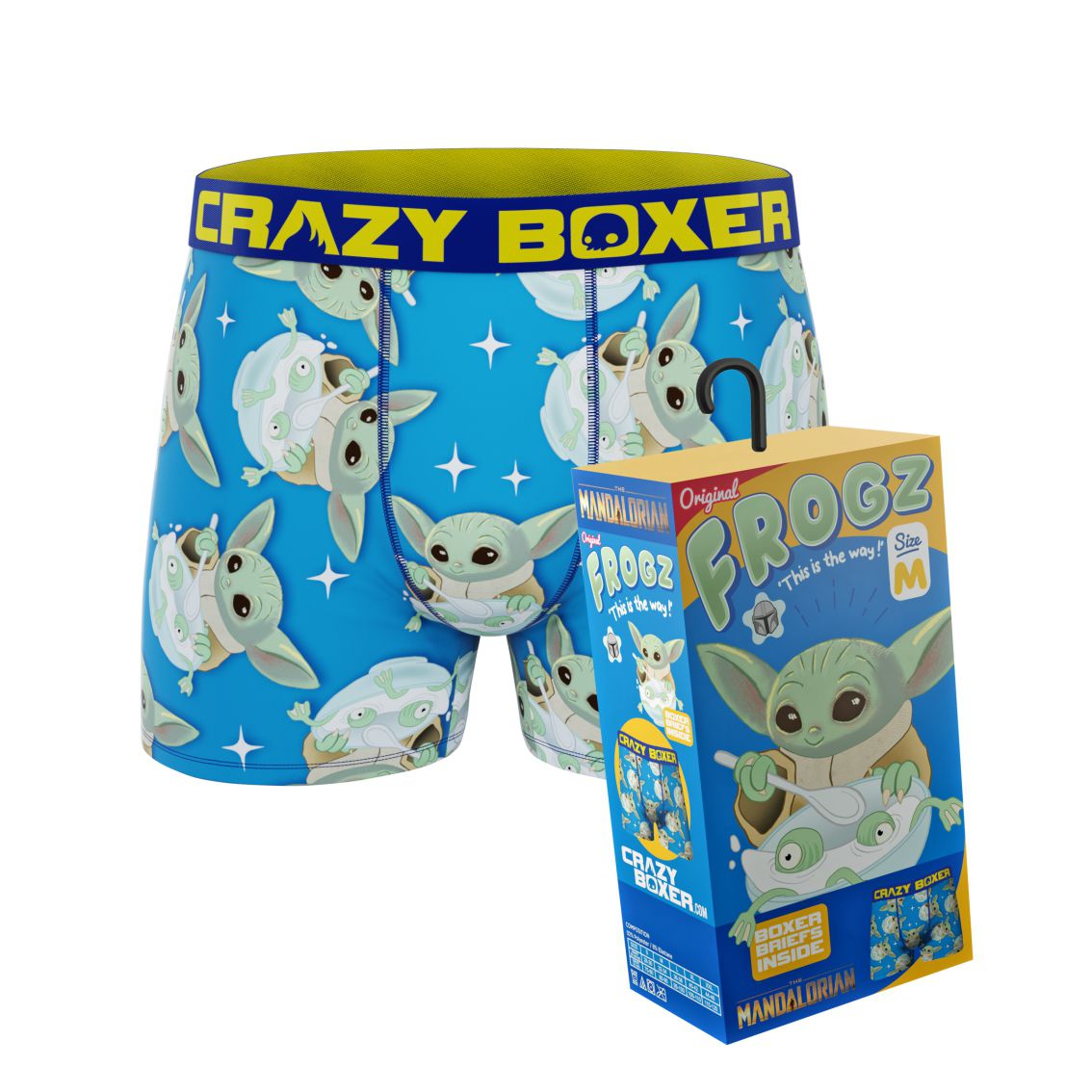 Baby Yoda frog cereal - Bleu
