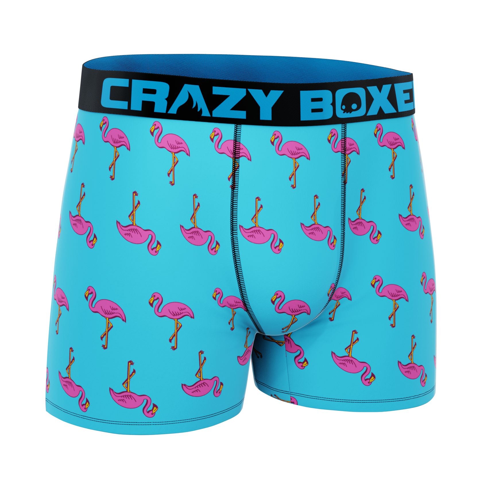Men's Boxer Briefs - MINI - FLAMINGO