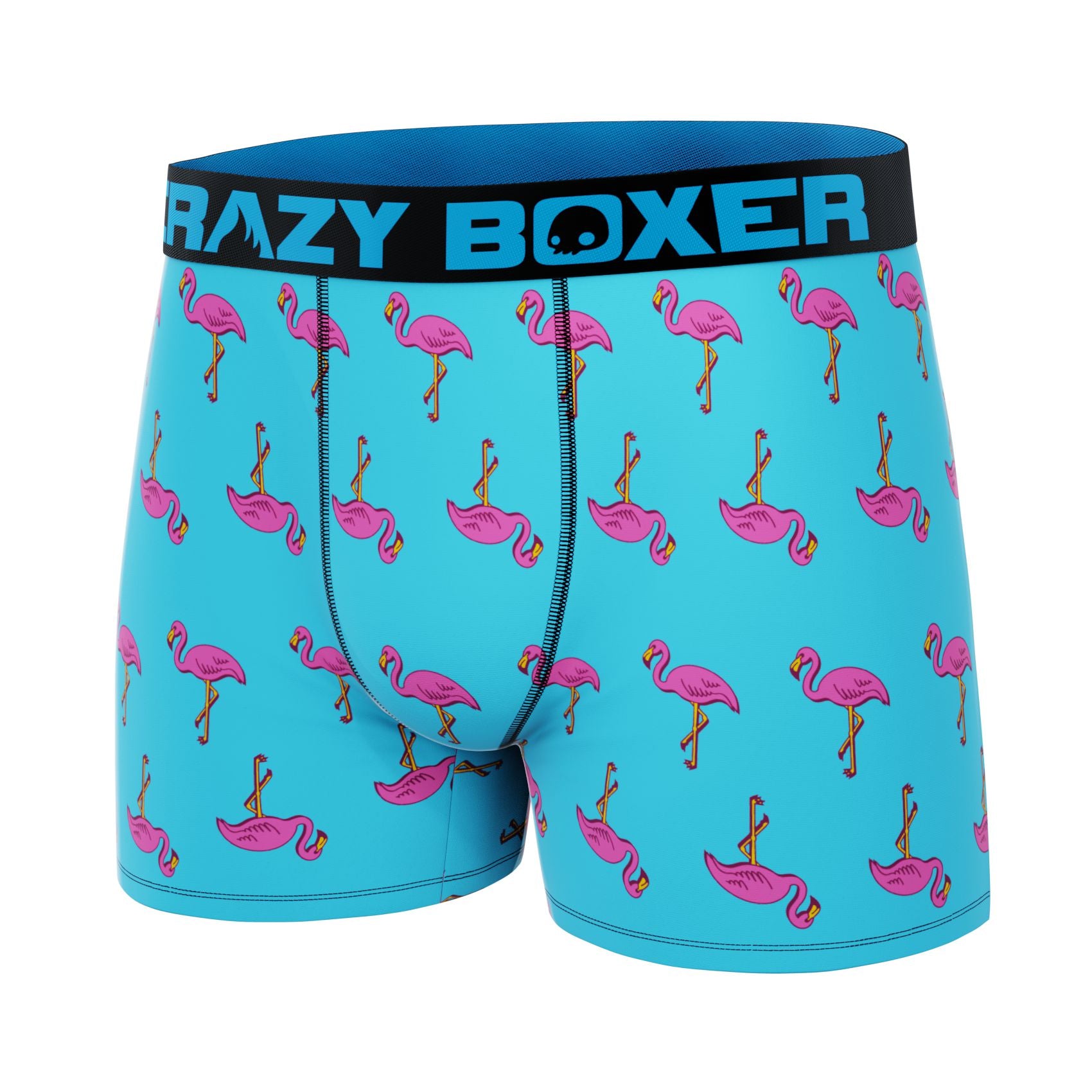 Men's Boxer Briefs - MINI - FLAMINGO