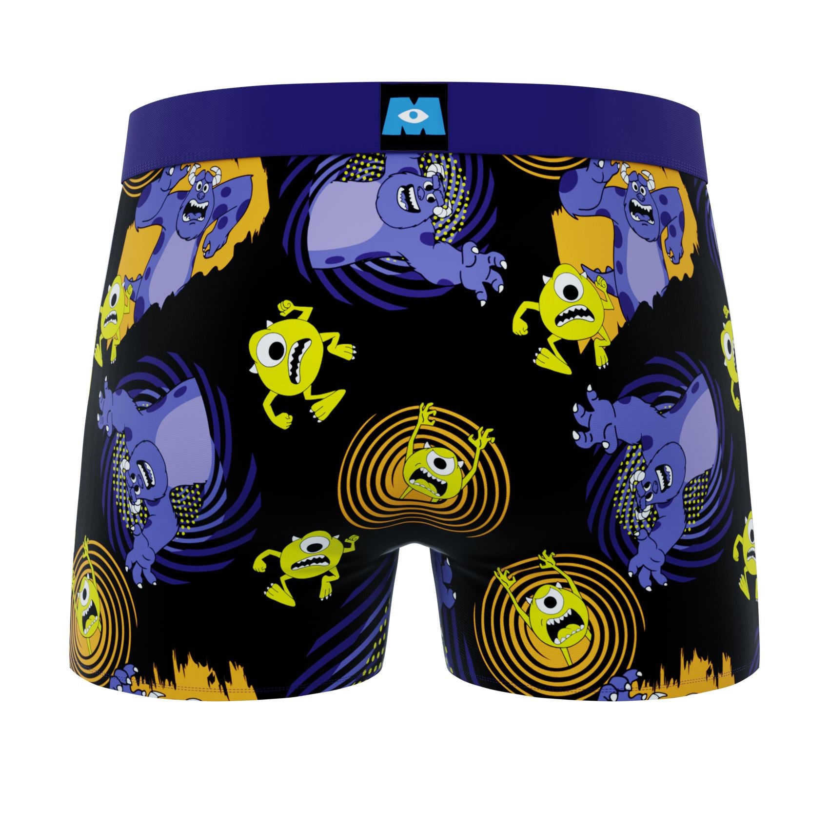CRAZYBOXER Disney Monsters Men's Boxer Briefs (3 pack)