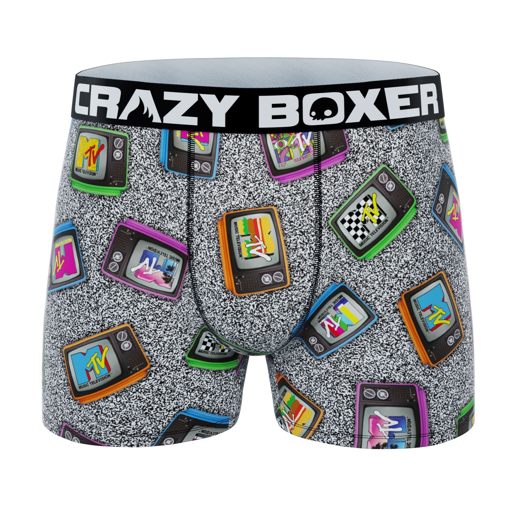 CRAZYBOXER MTV Men's Boxer Briefs (Pack 2)