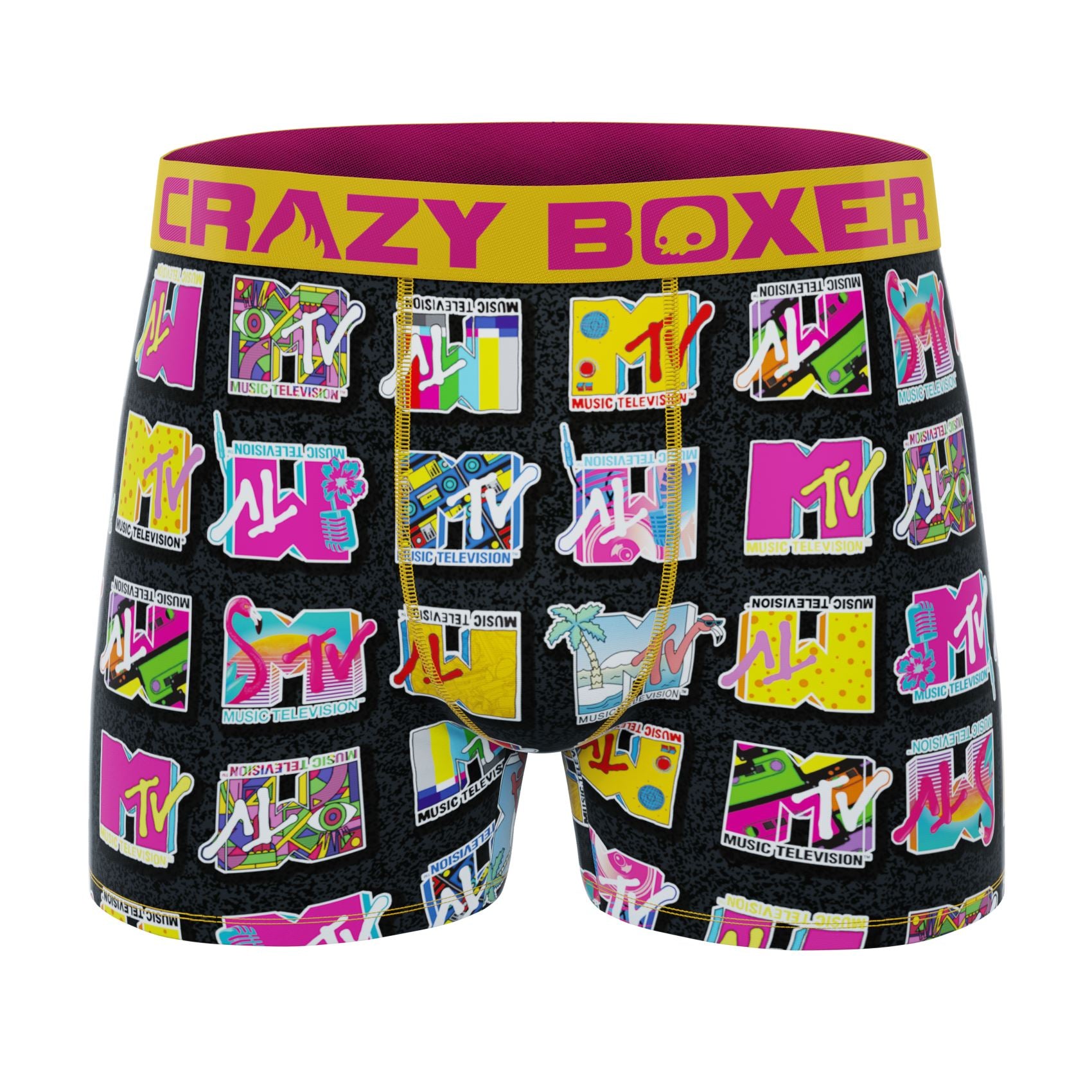 CRAZYBOXER Mtv Beavis And Butthead Men's Boxer Briefs (3 pack)