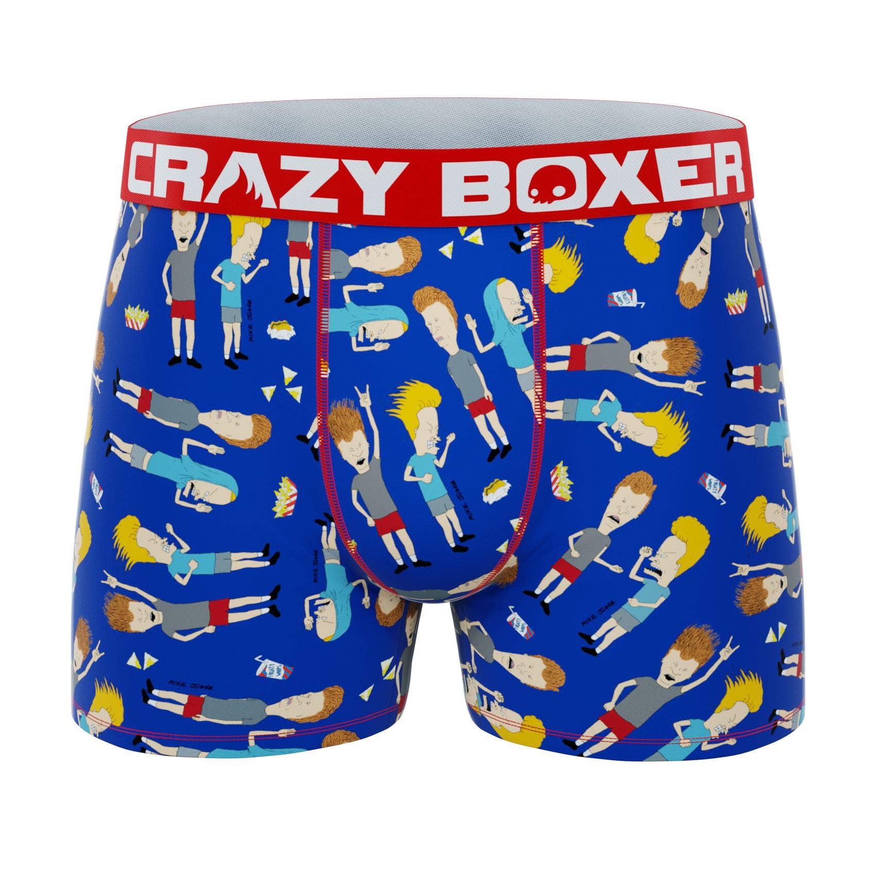 CRAZYBOXER Mtv Beavis and Butt-Head Men's Boxer Briefs (Creative Packaging)