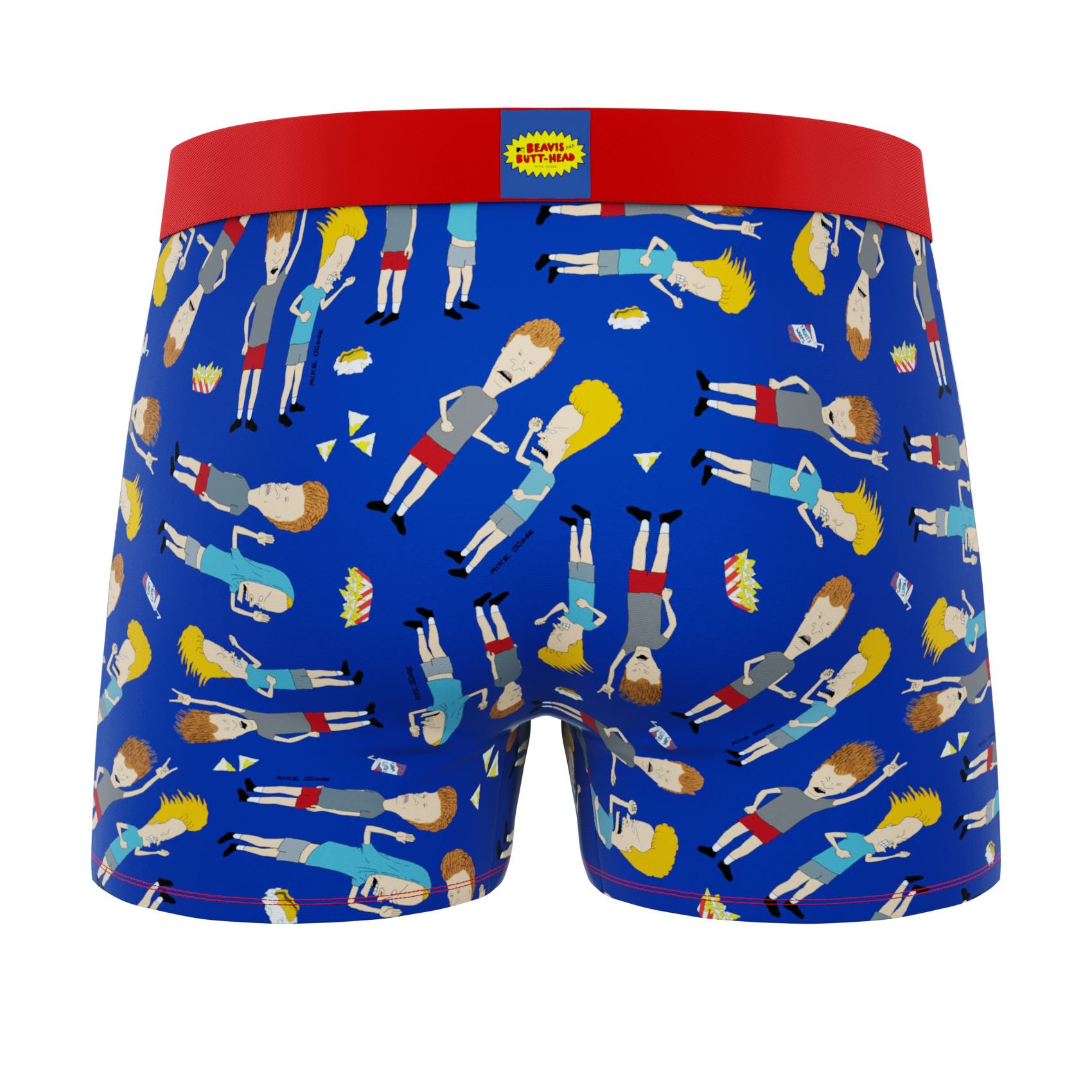 CRAZYBOXER Mtv Beavis and Butt-Head Men's Boxer Briefs (Creative Packaging)