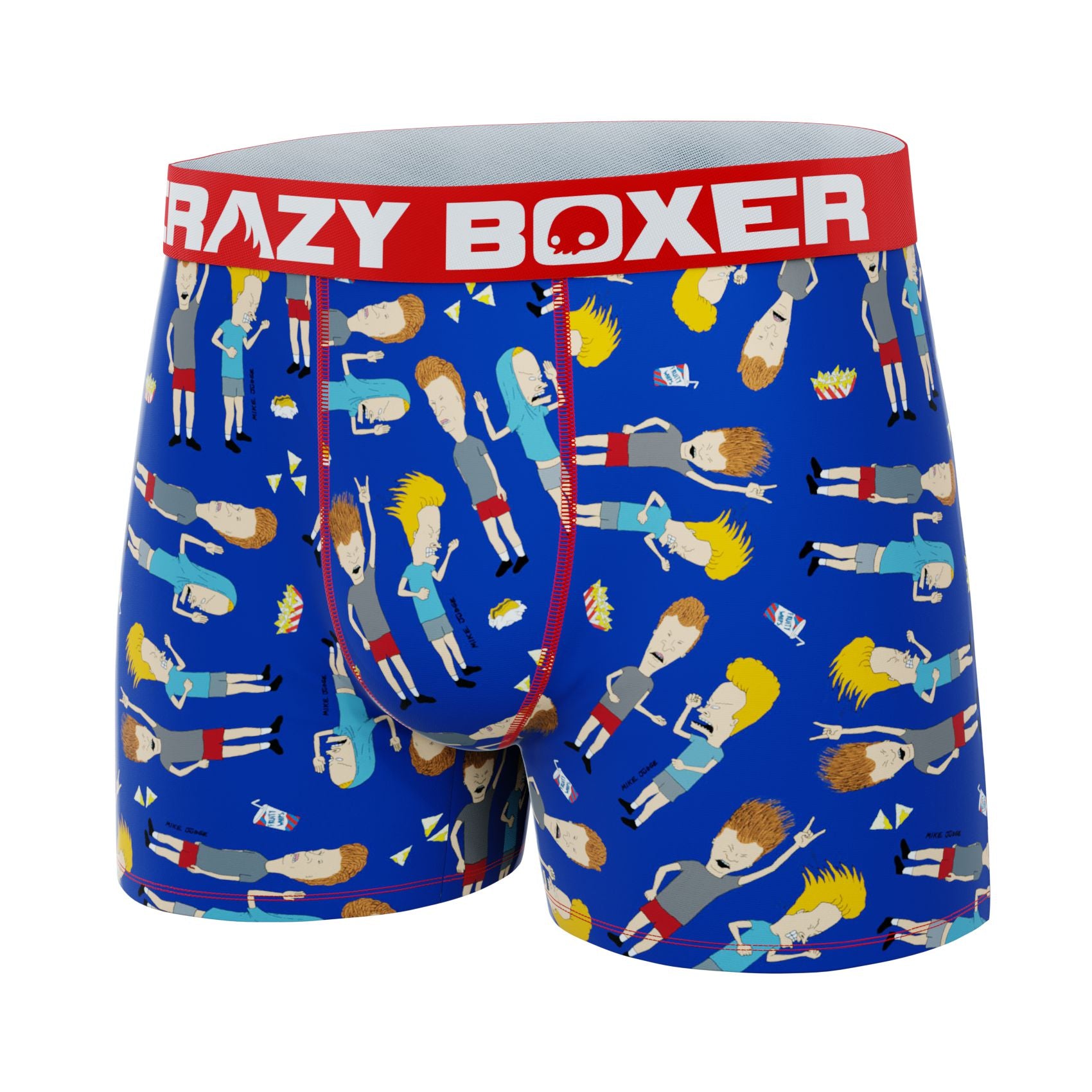 CRAZYBOXER Mtv Beavis and Butt-Head Men's Boxer Briefs (Creative Packaging)