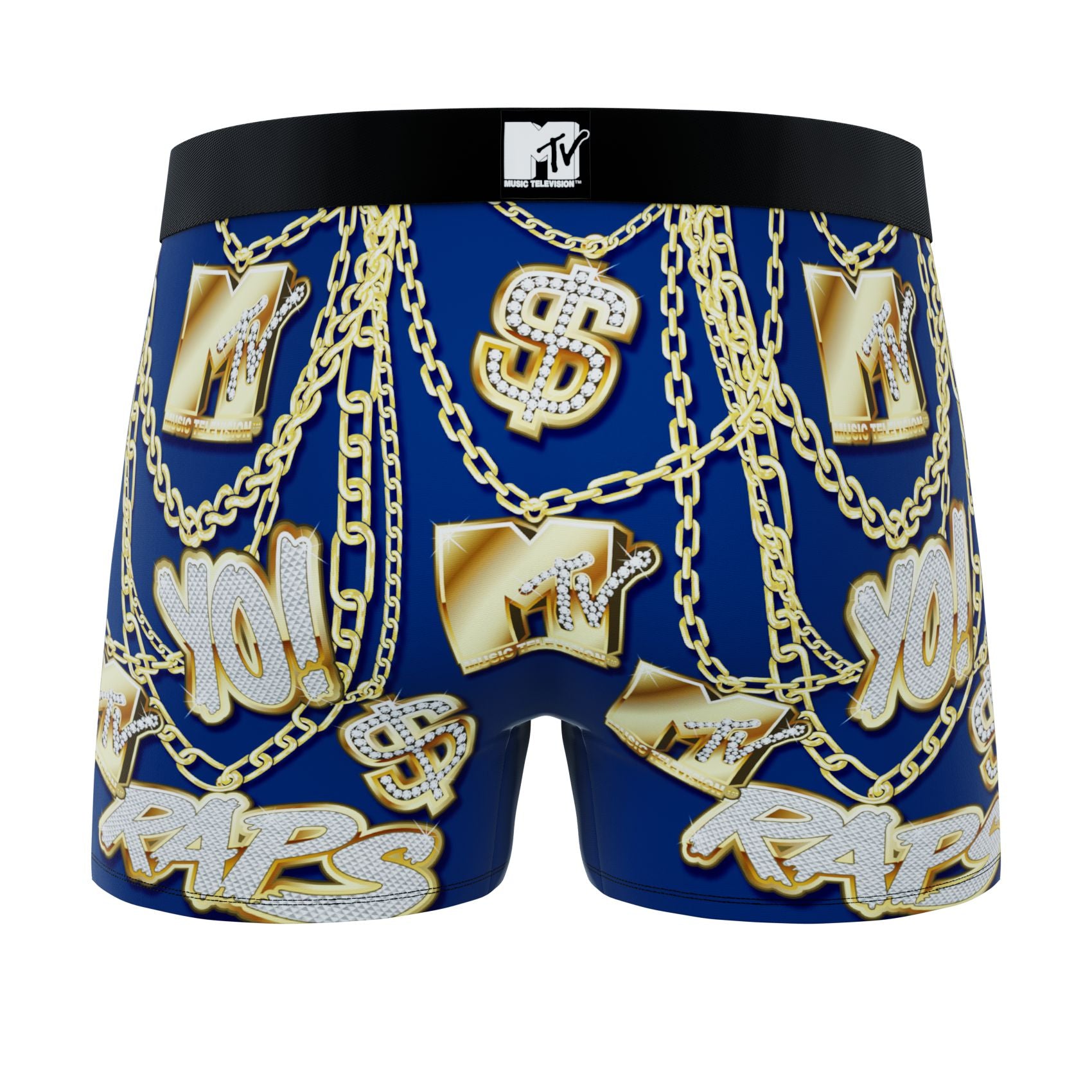 CRAZYBOXER MTV Rap Yo Men's Boxer Briefs