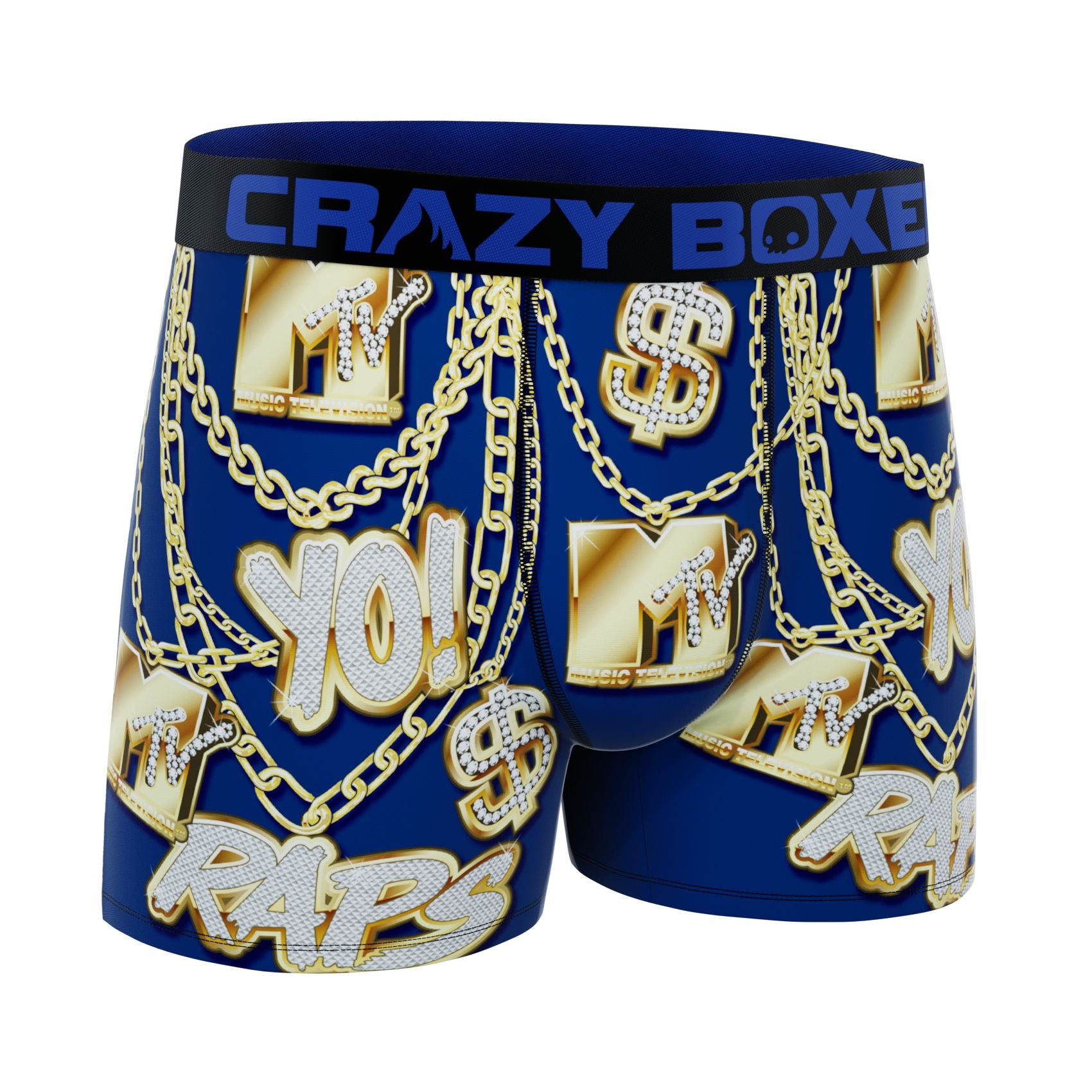 CRAZYBOXER MTV Rap Yo Men's Boxer Briefs