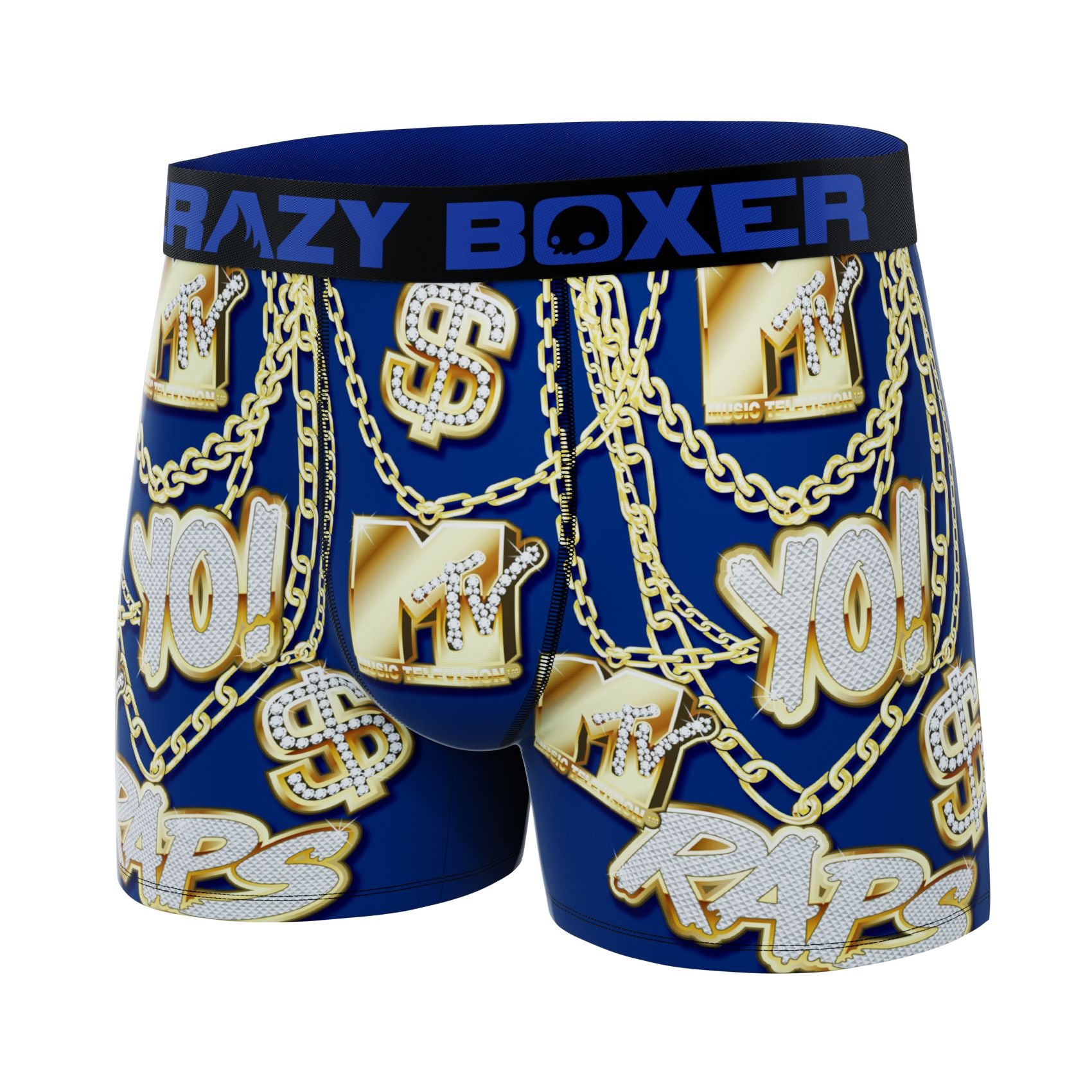 CRAZYBOXER MTV Rap Yo Men's Boxer Briefs