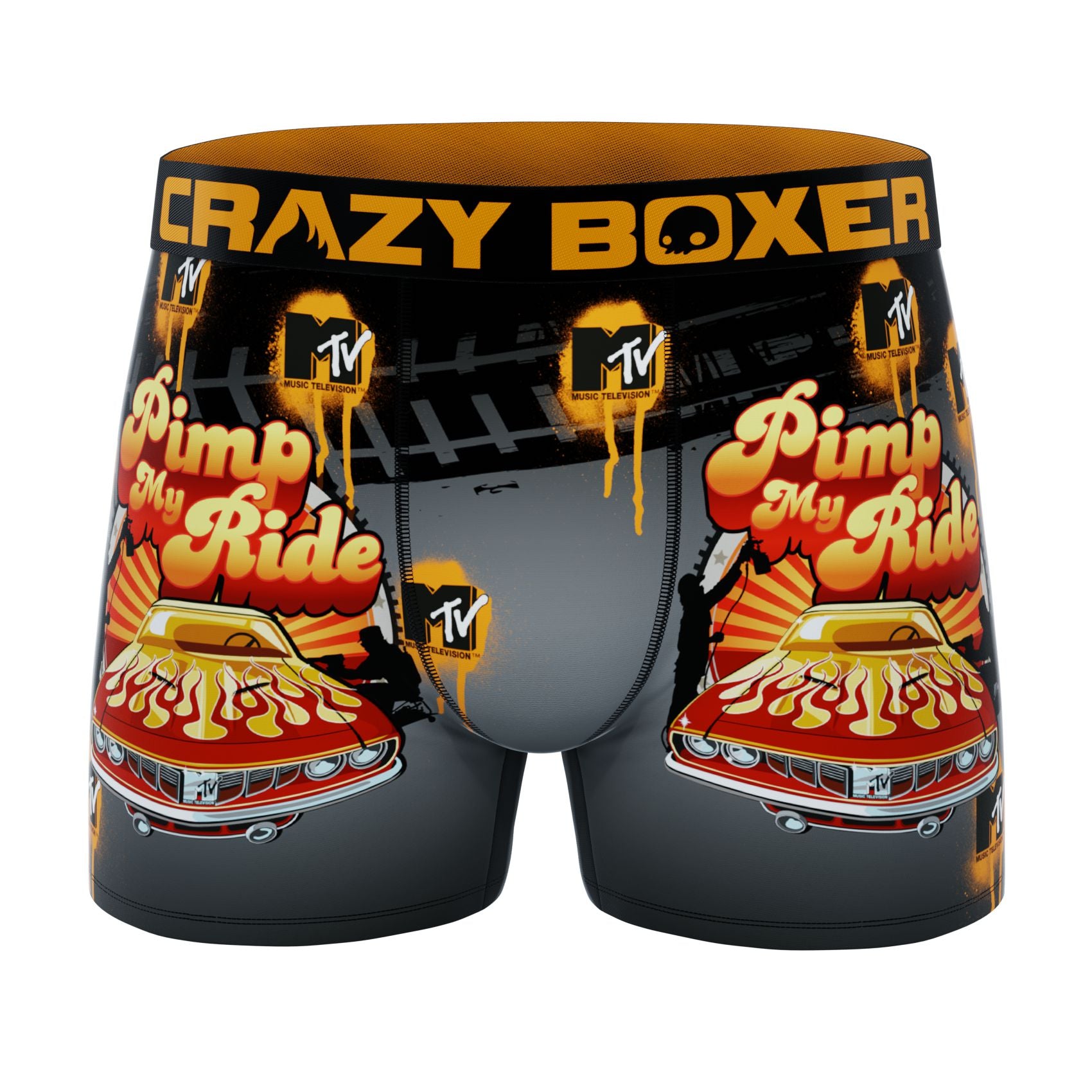 CRAZYBOXER Mtv Pimp My Ride Men's Boxer Briefs (2 Pack)