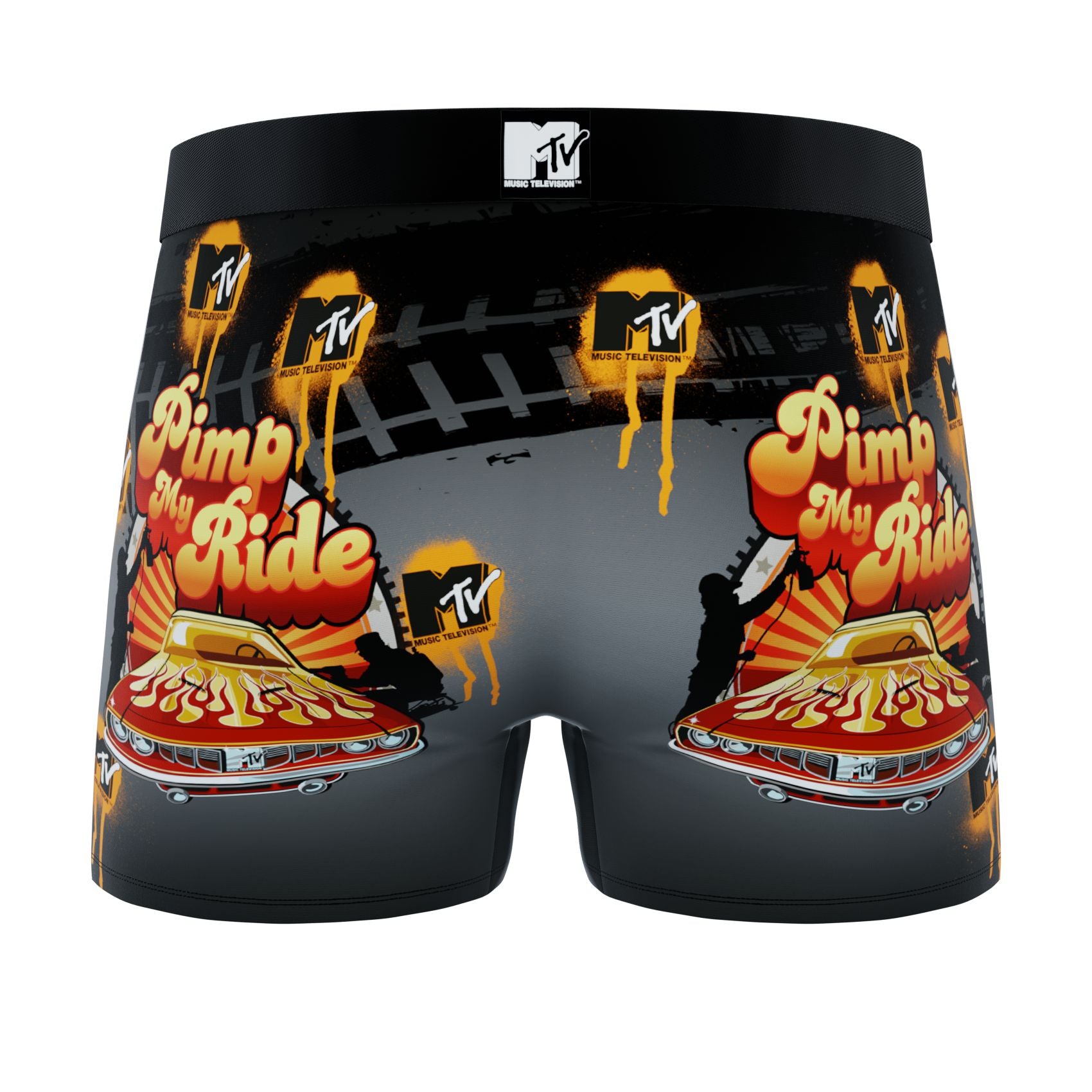 CRAZYBOXER Mtv Pimp My Ride Men's Boxer Briefs (2 Pack)