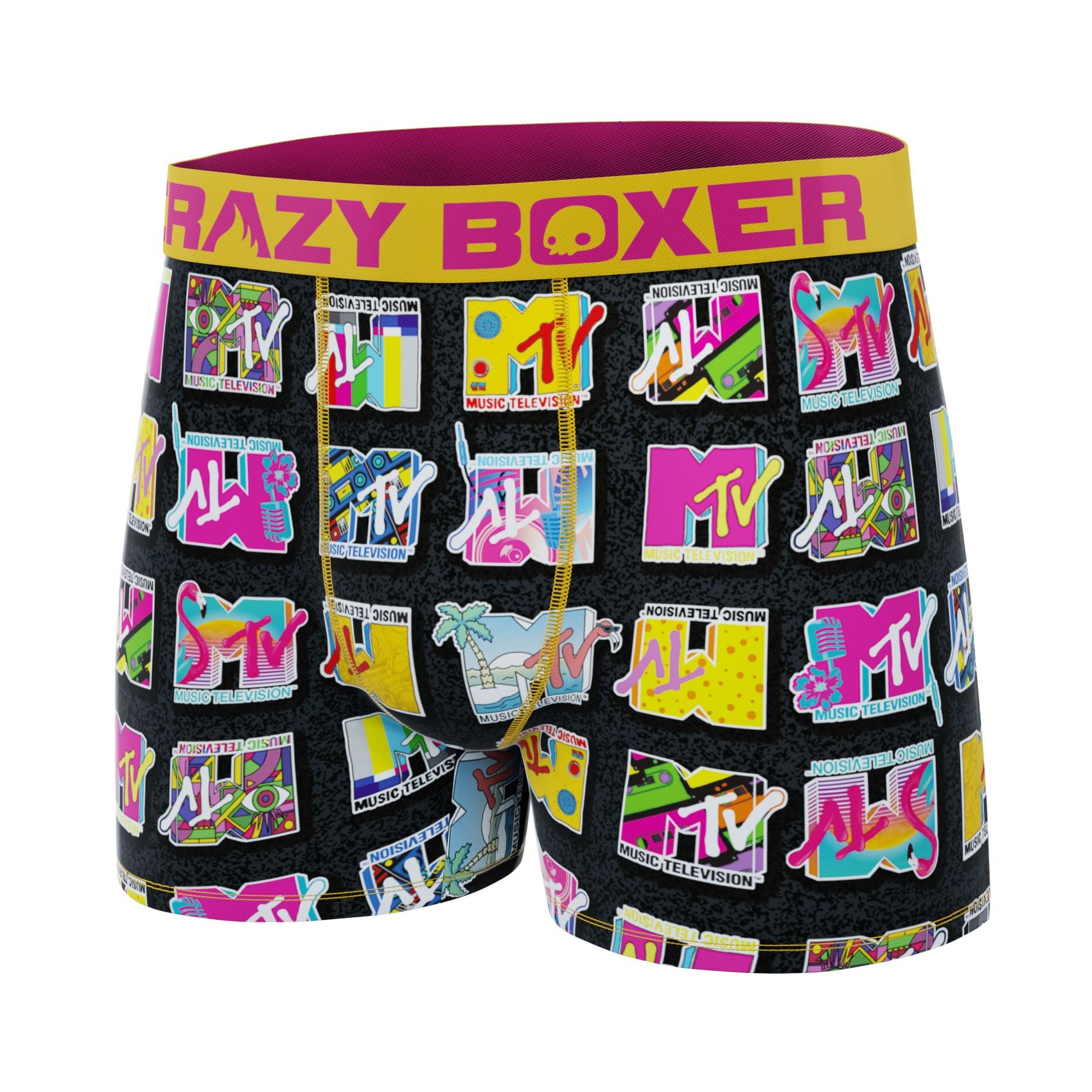 CRAZYBOXER MTV Logo Men's Boxer Briefs