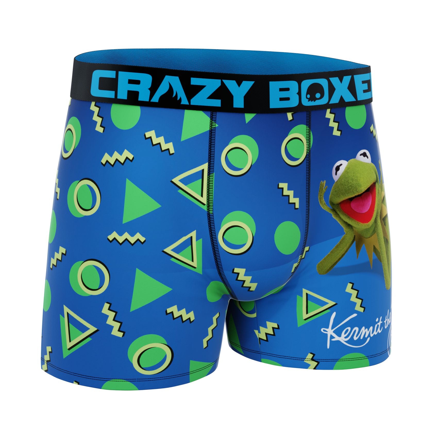 CRAZYBOXER Disney The Muppets Kermit Men's Boxer Briefs
