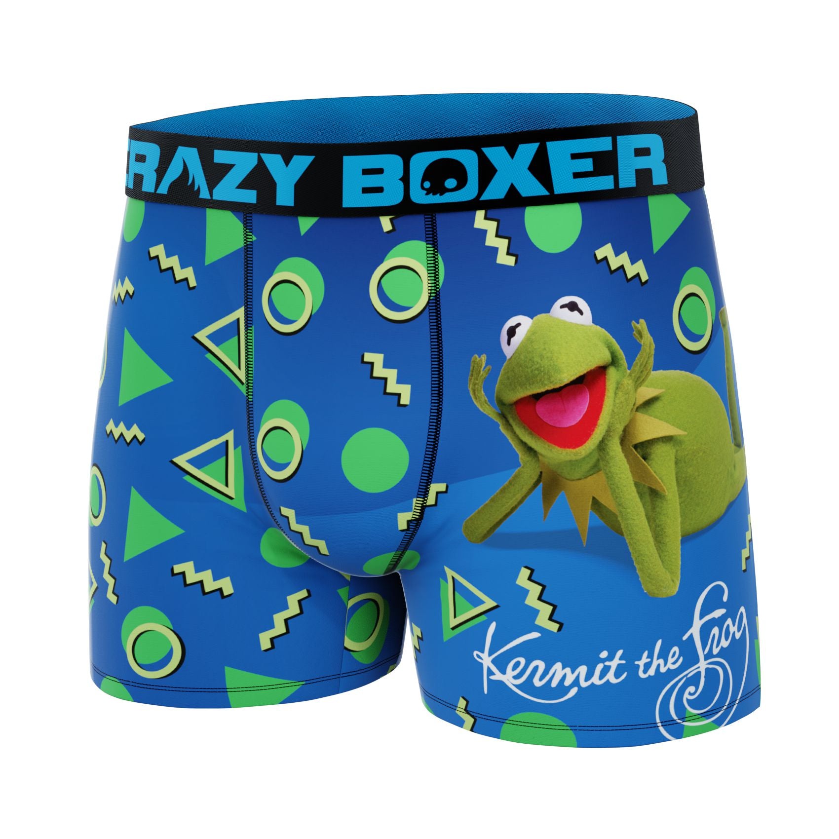 CRAZYBOXER Disney The Muppets Kermit Men's Boxer Briefs