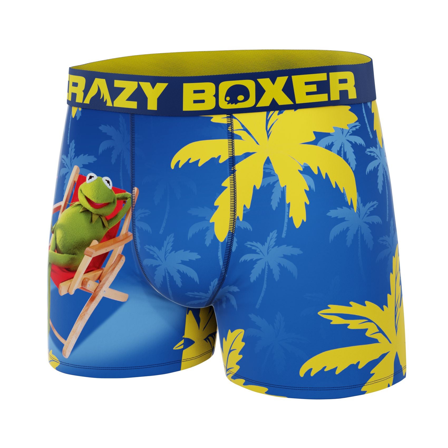 CRAZYBOXER Disney The Muppets Tropical Kermit Men's Boxer Briefs