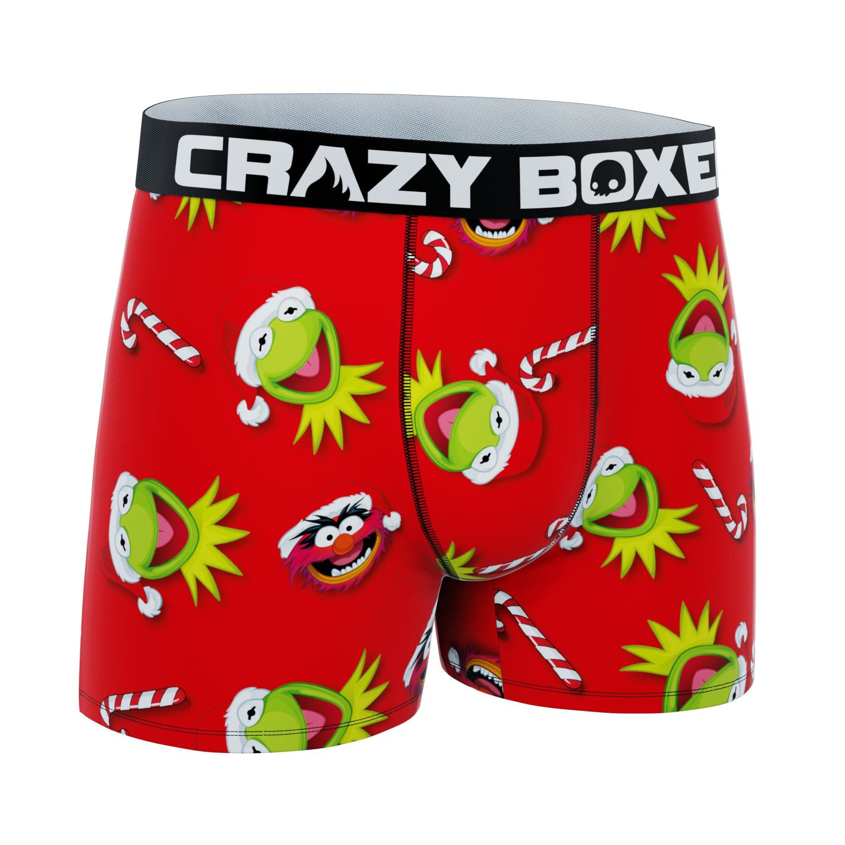CRAZYBOXER Disney The Muppets Holidays Men's Boxer Briefs