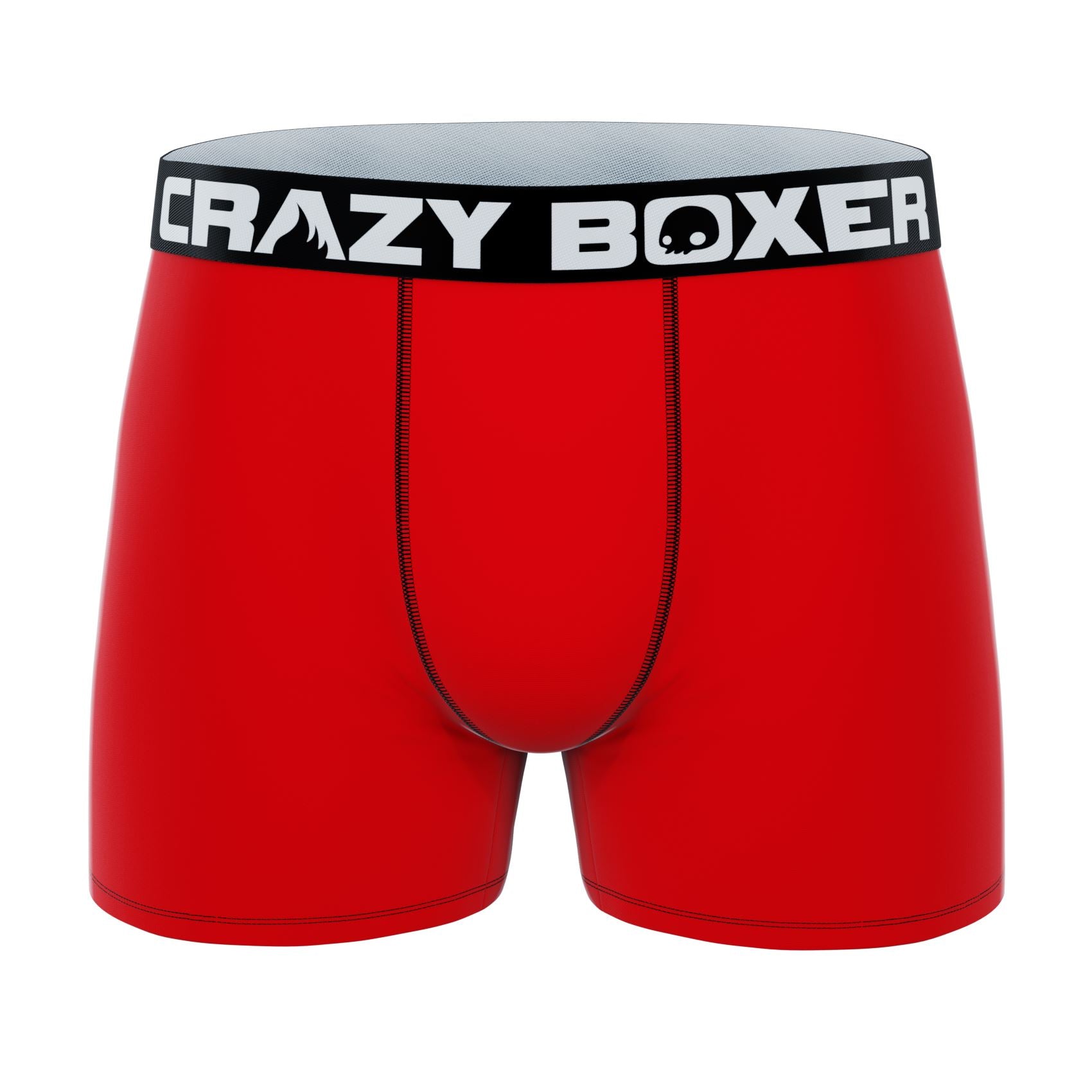 CRAZYBOXER The Muppets Show Group Men's Boxer Briefs (3 pack)