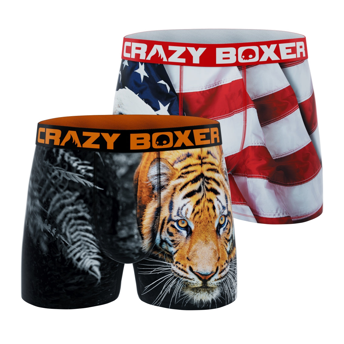 EAGLE FLAG + TIGER - Red