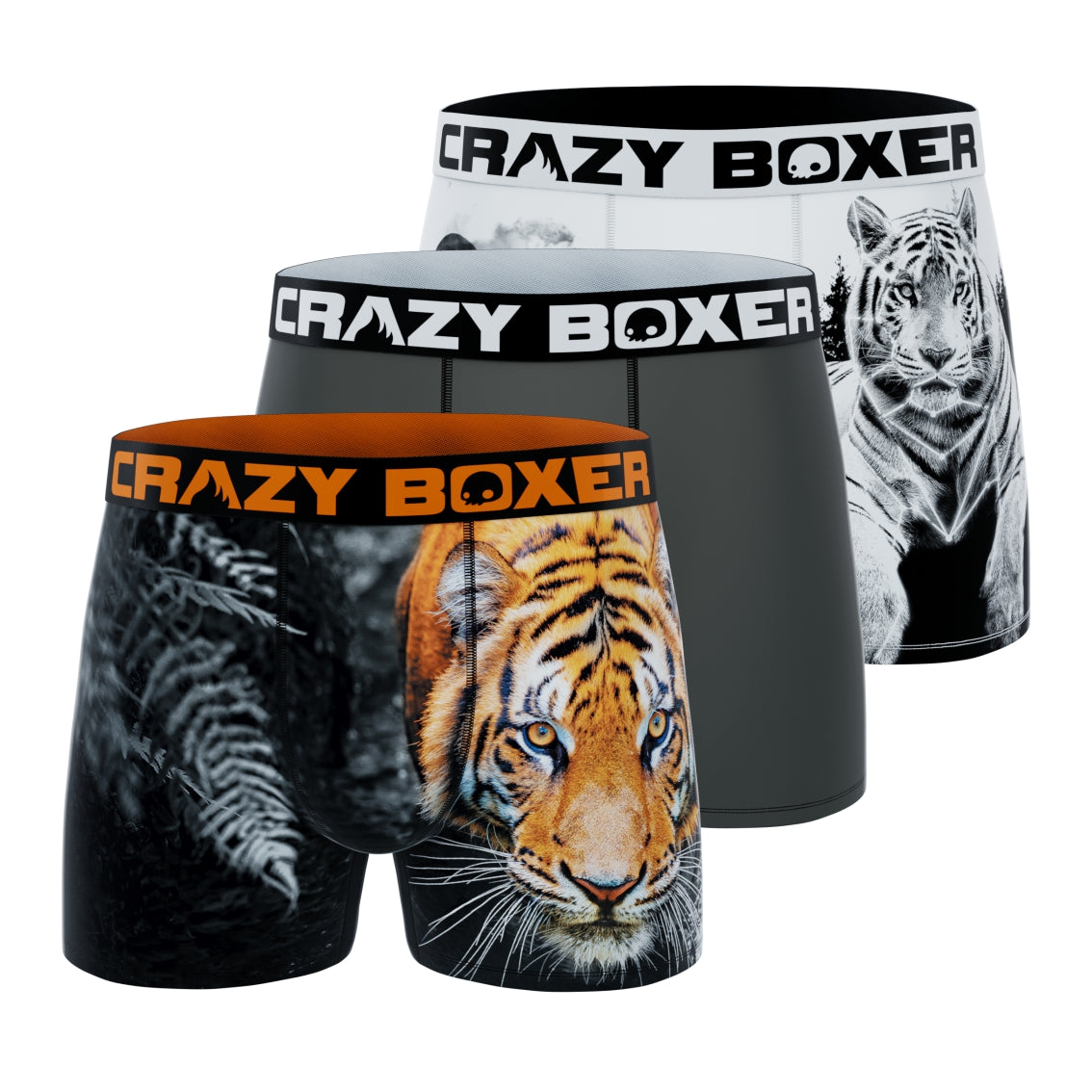 B&W TIGER + TIGER + Black - Black